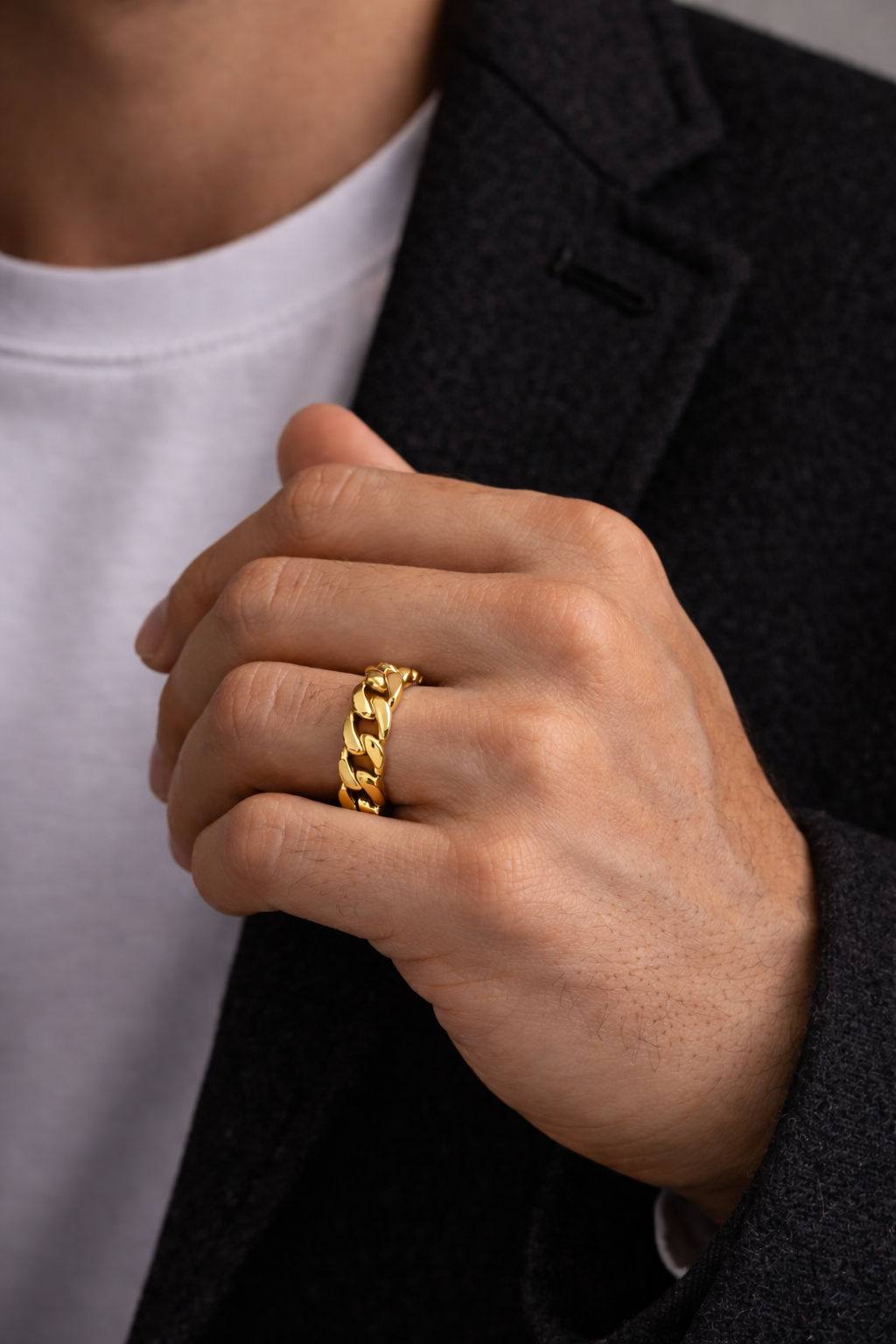 5mm Cuban Link Ring