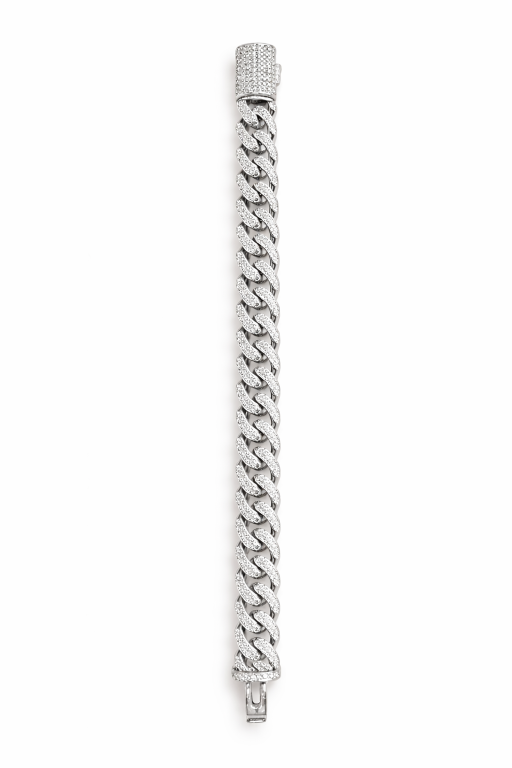 5.5 ctw 12mm Pave Diamond Cuban Link