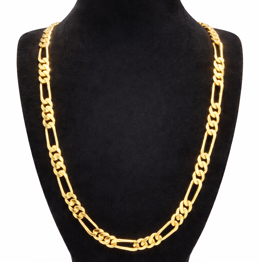 8mm Figaro Cuban Chain