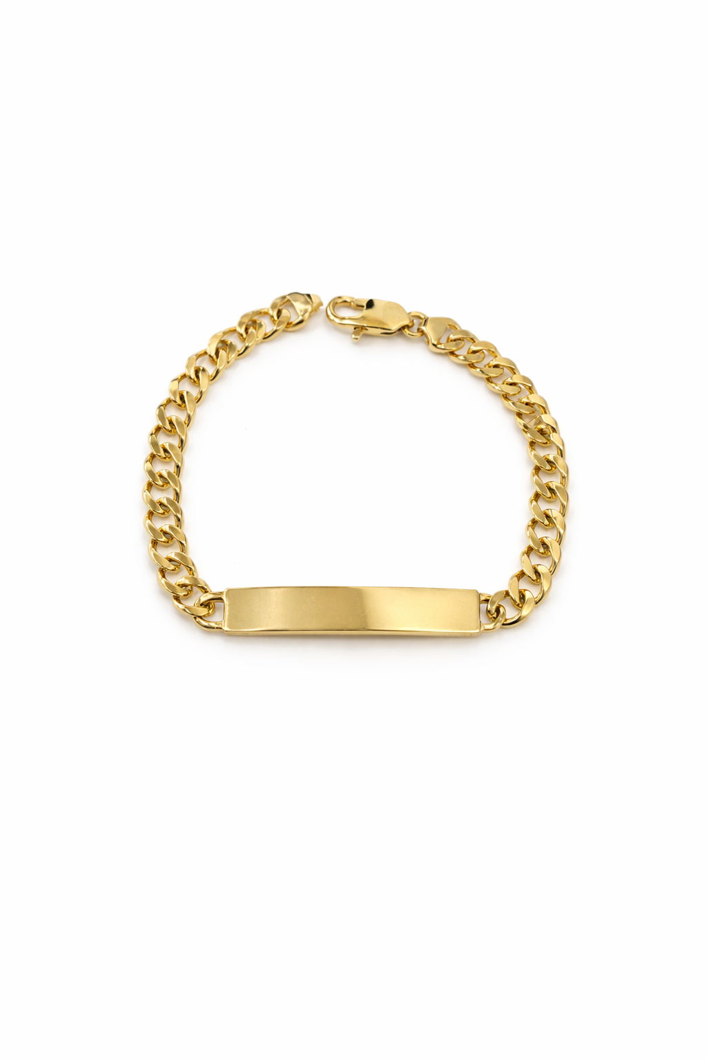 7mm Cuban ID Bracelet