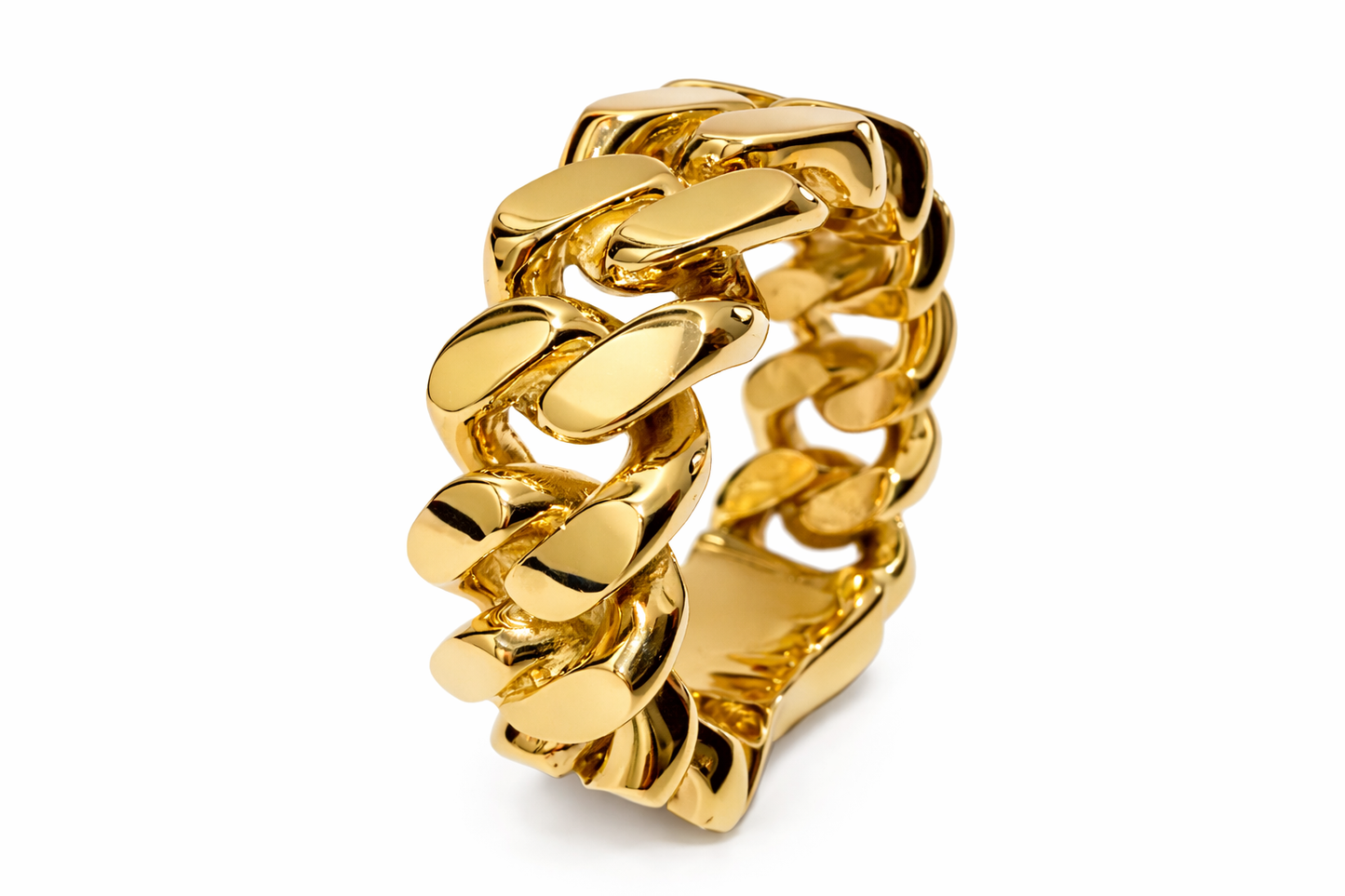 10mm Cuban Link Ring