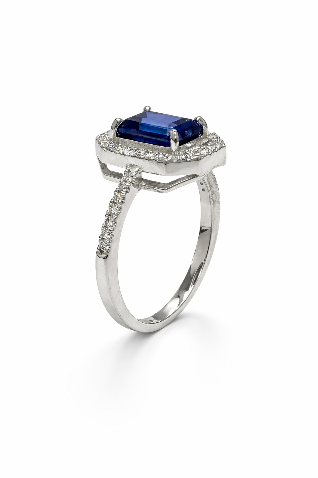 2.68 ctw Sapphire Diamond Ring