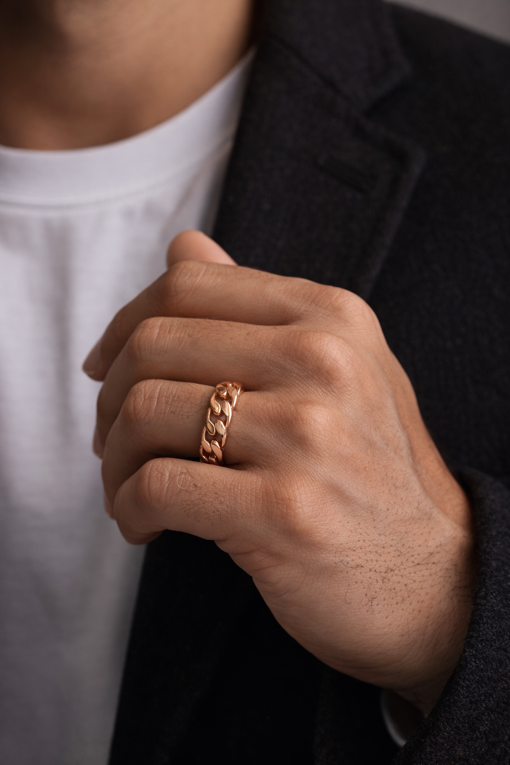 5mm Cuban Link Ring