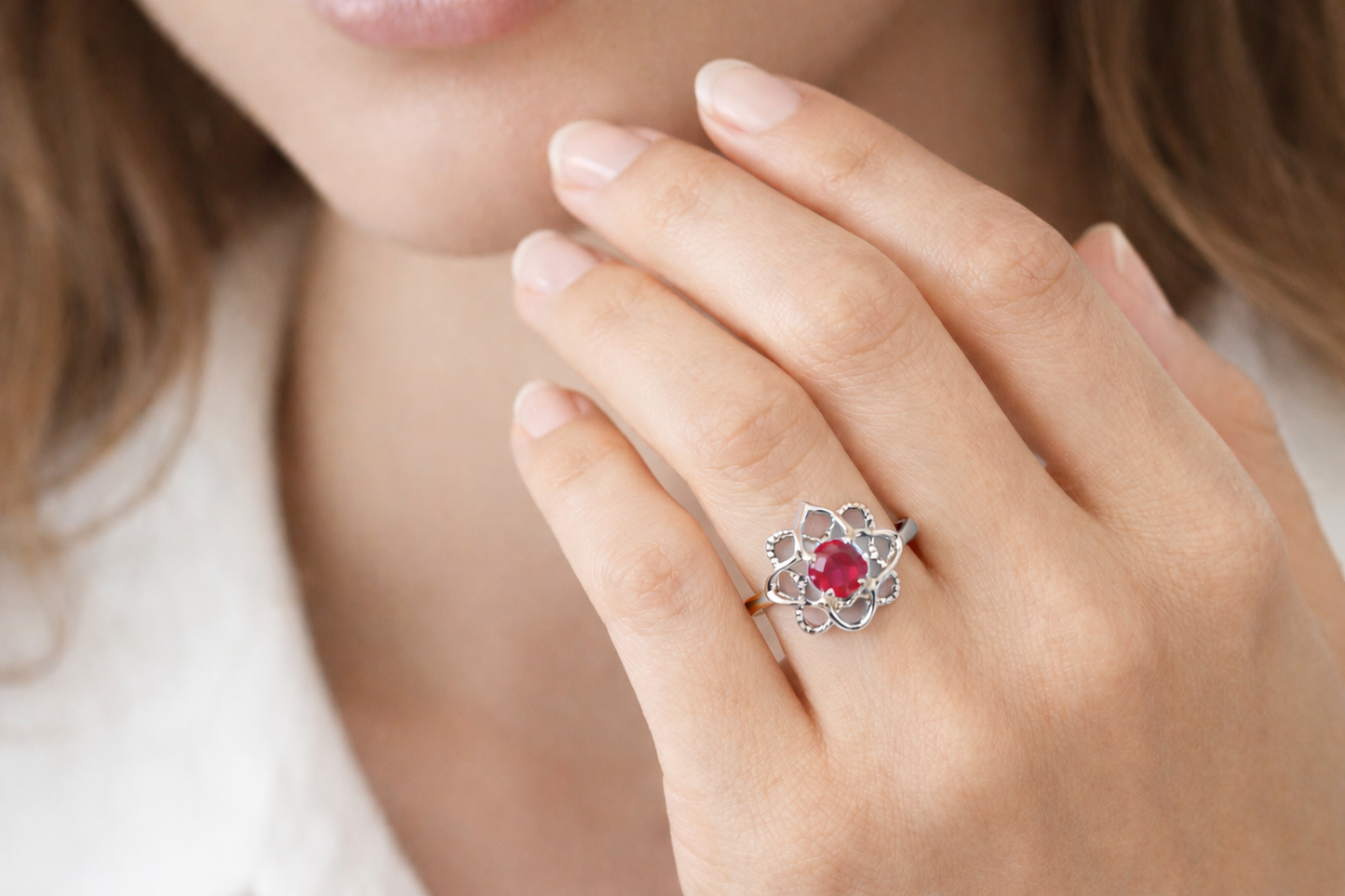 Genuine Birthstone Ring