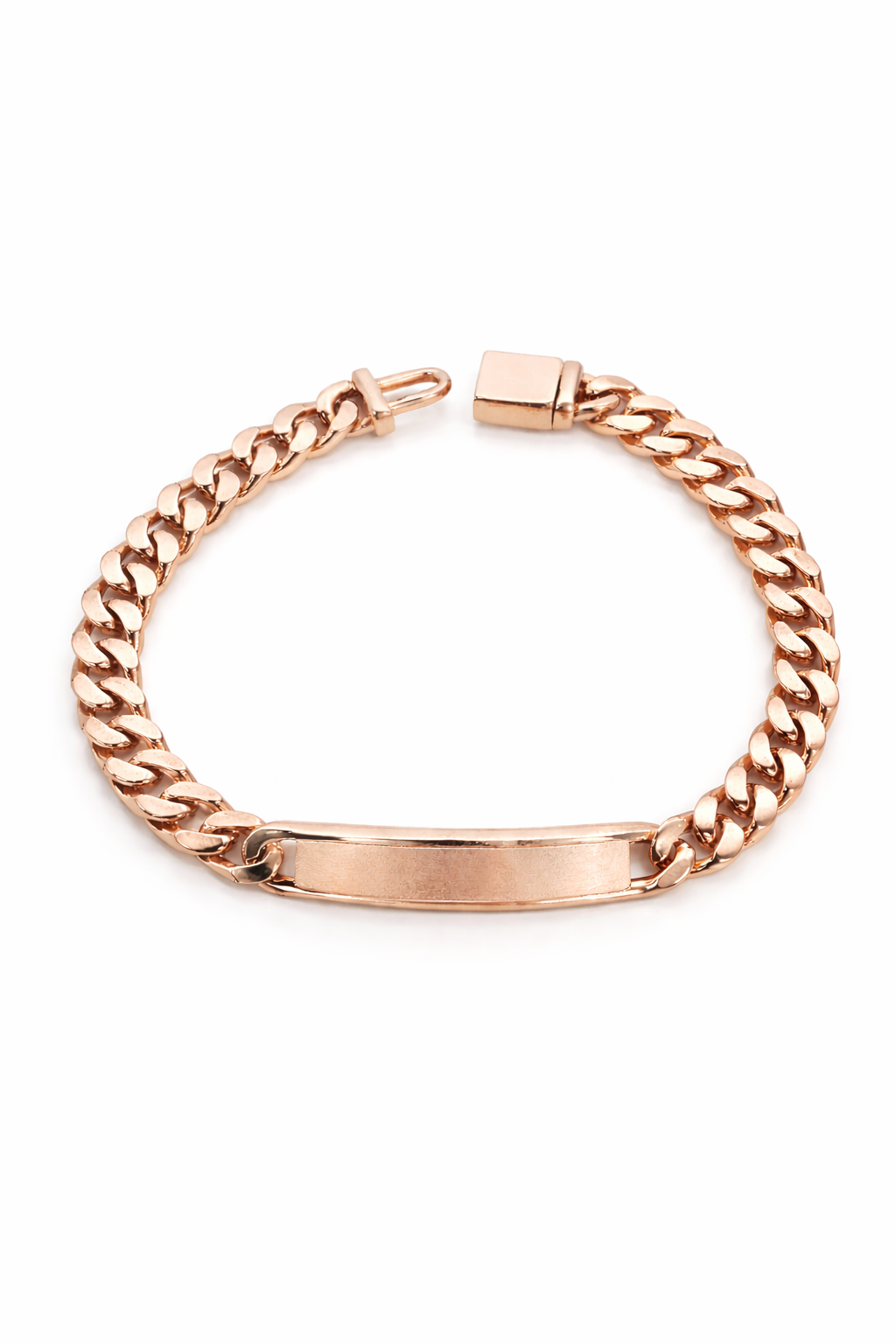 8mm Cuban Link ID Bracelet