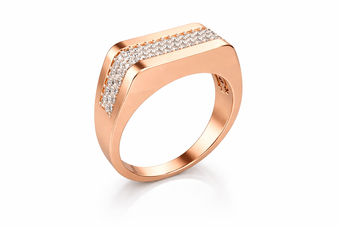 0.40 ctw Mens Diamond Ring