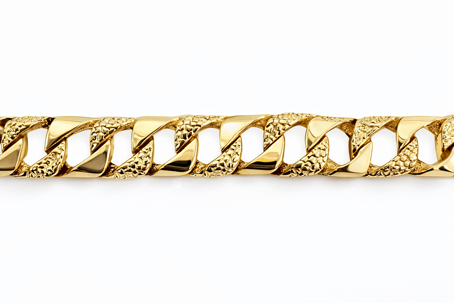 5.5mm Nugget Link ID Bracelet