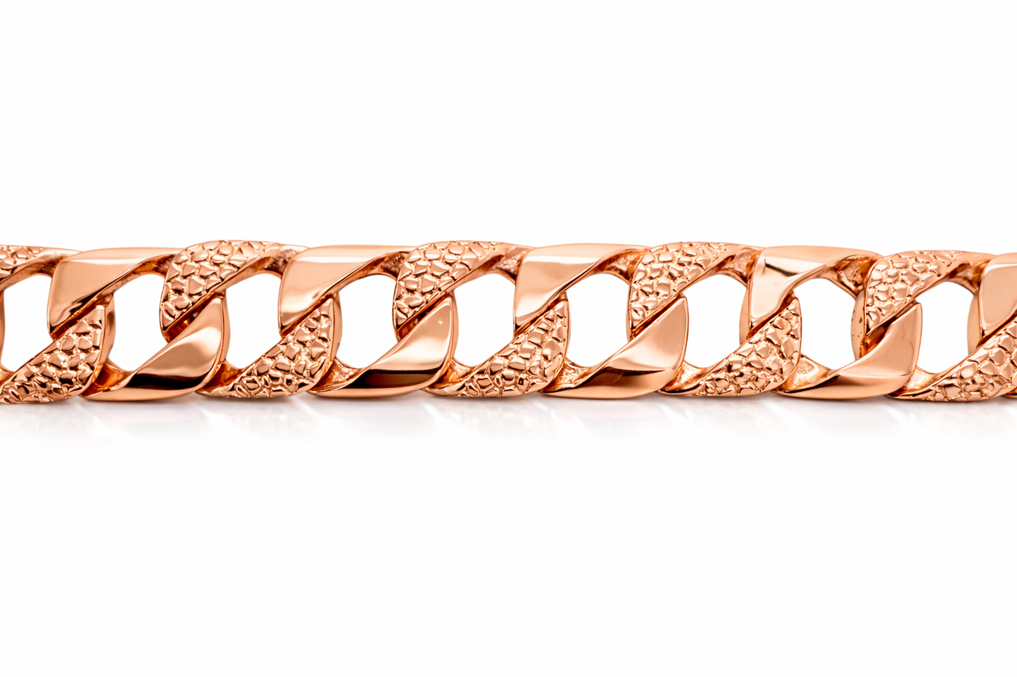 9.5mm Nugget Link ID Bracelet