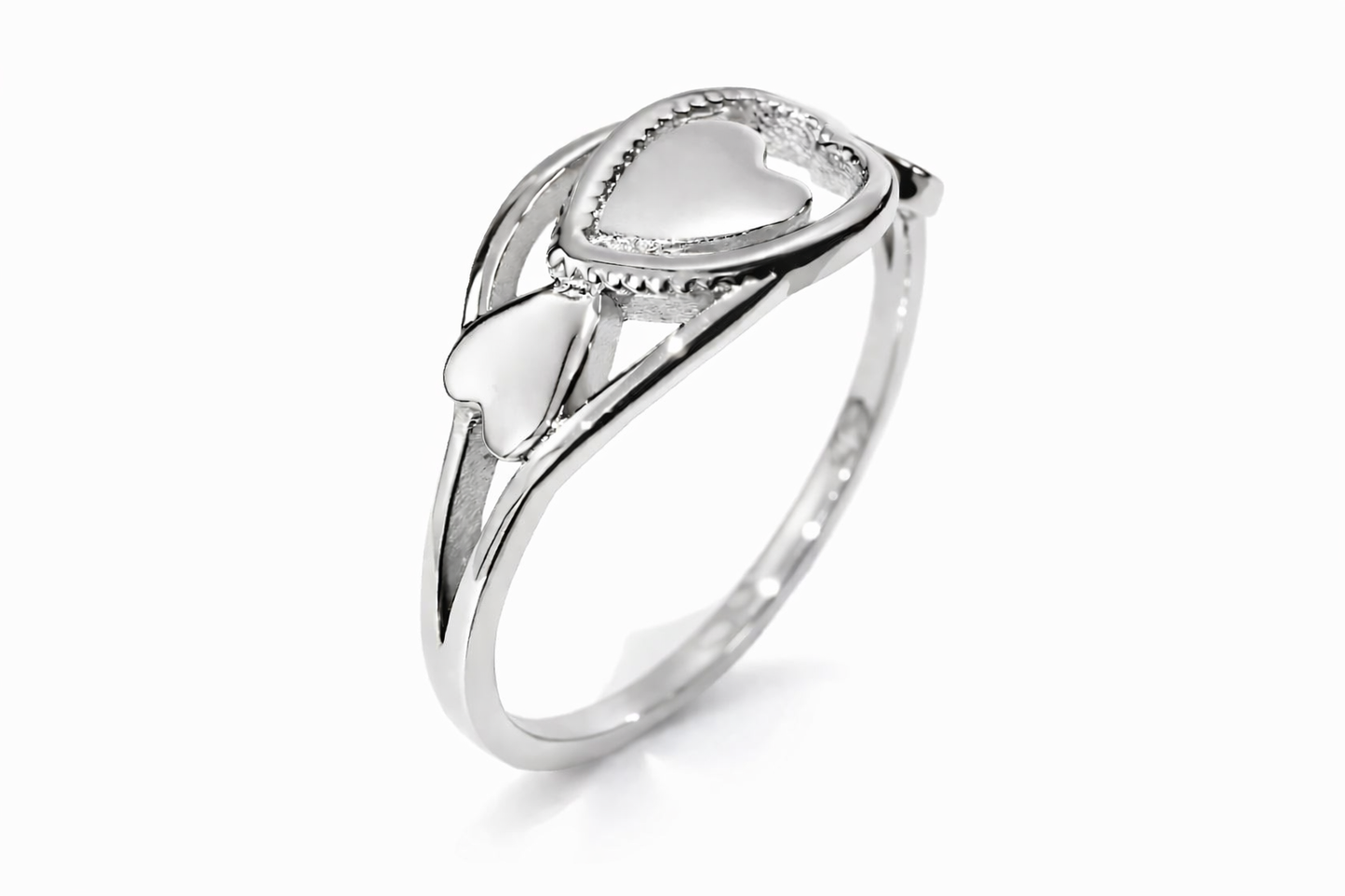 Triple Heart Ring