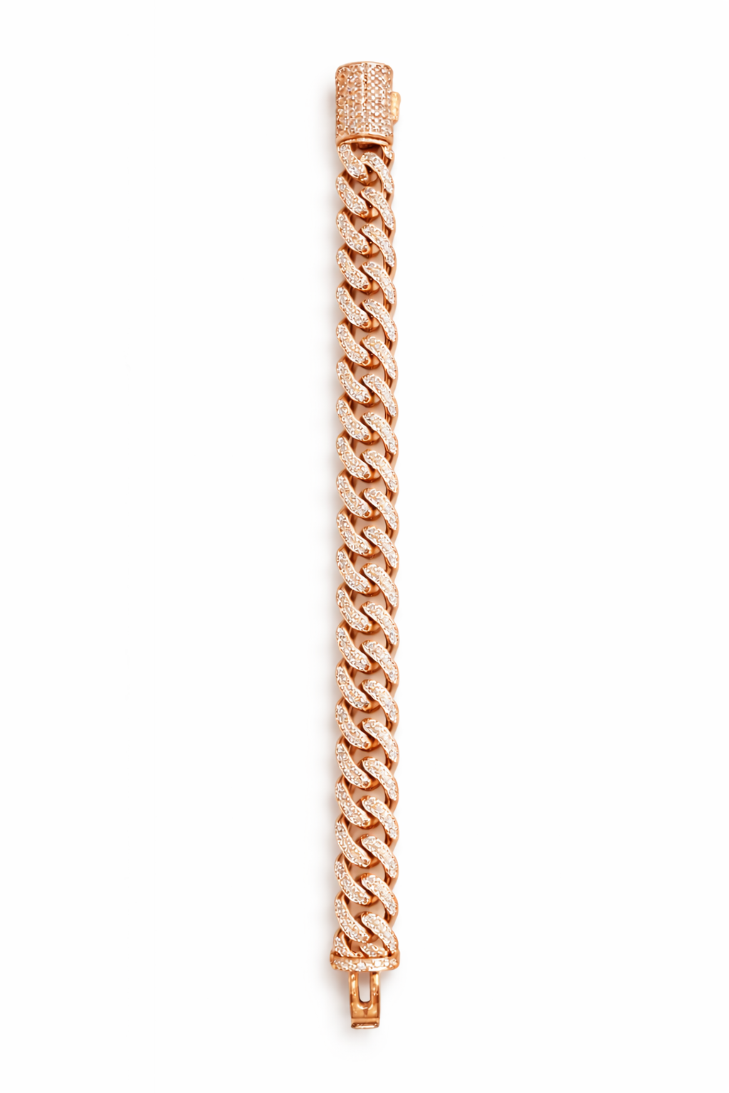 5.5 ctw 12mm Pave Diamond Cuban Link