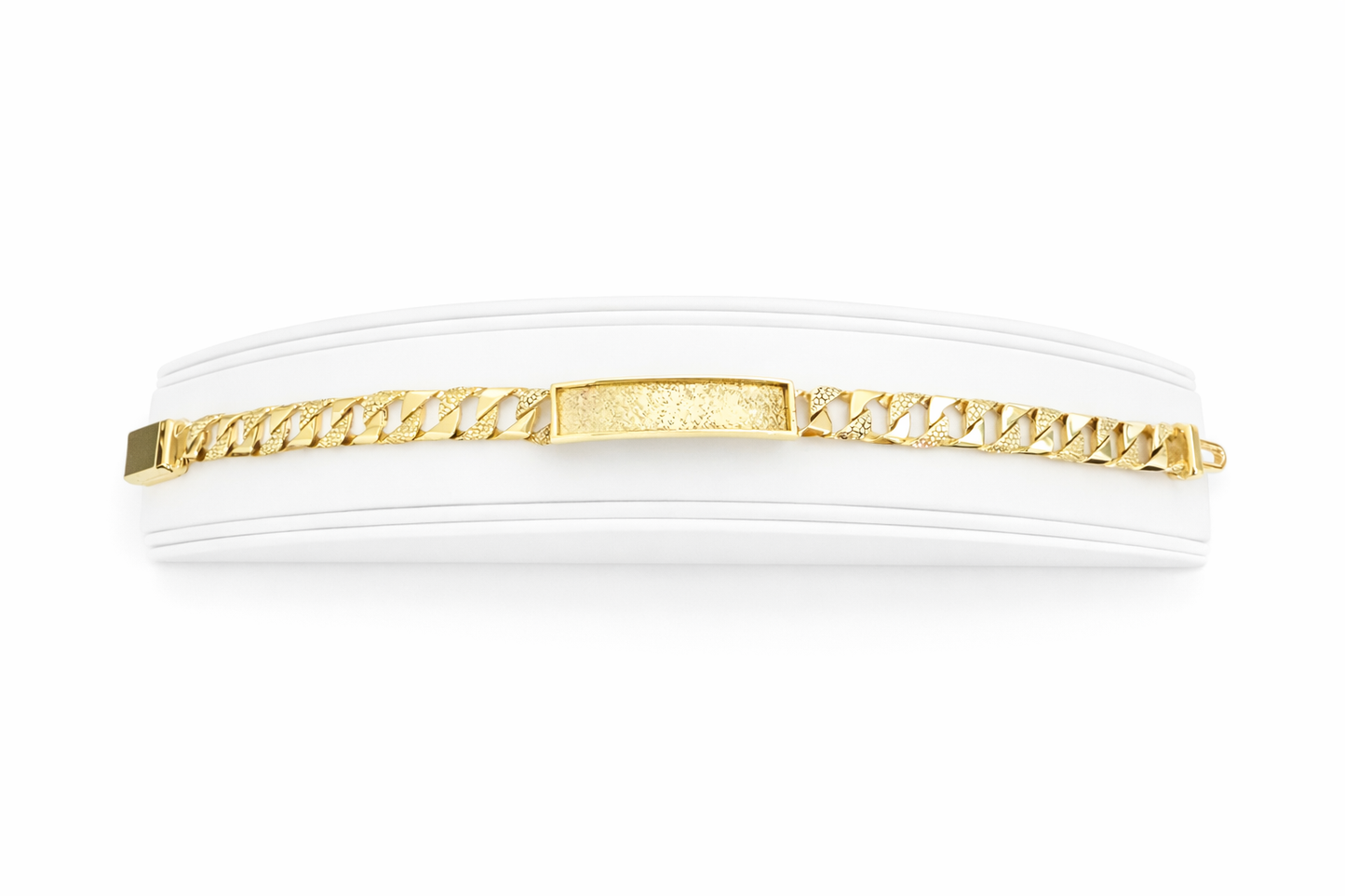 9.5mm Nugget Link ID Bracelet