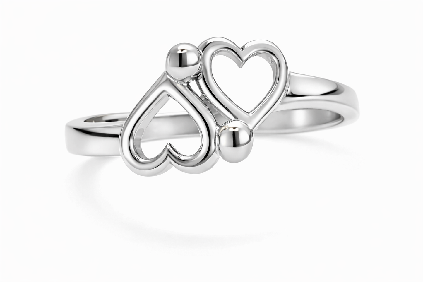 Up Down Heart Ring