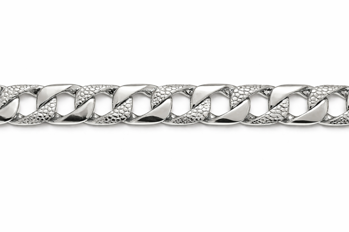 12mm Nugget Link Bracelet
