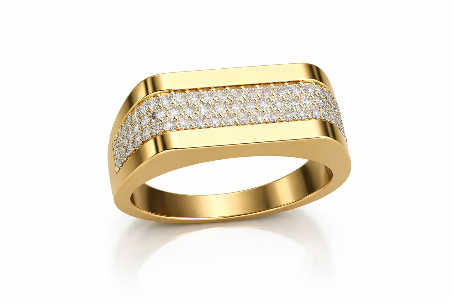 0.40 ctw Mens Diamond Ring