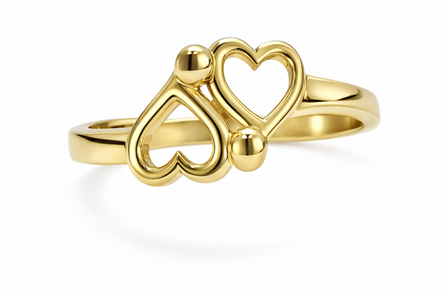 Up Down Heart Ring