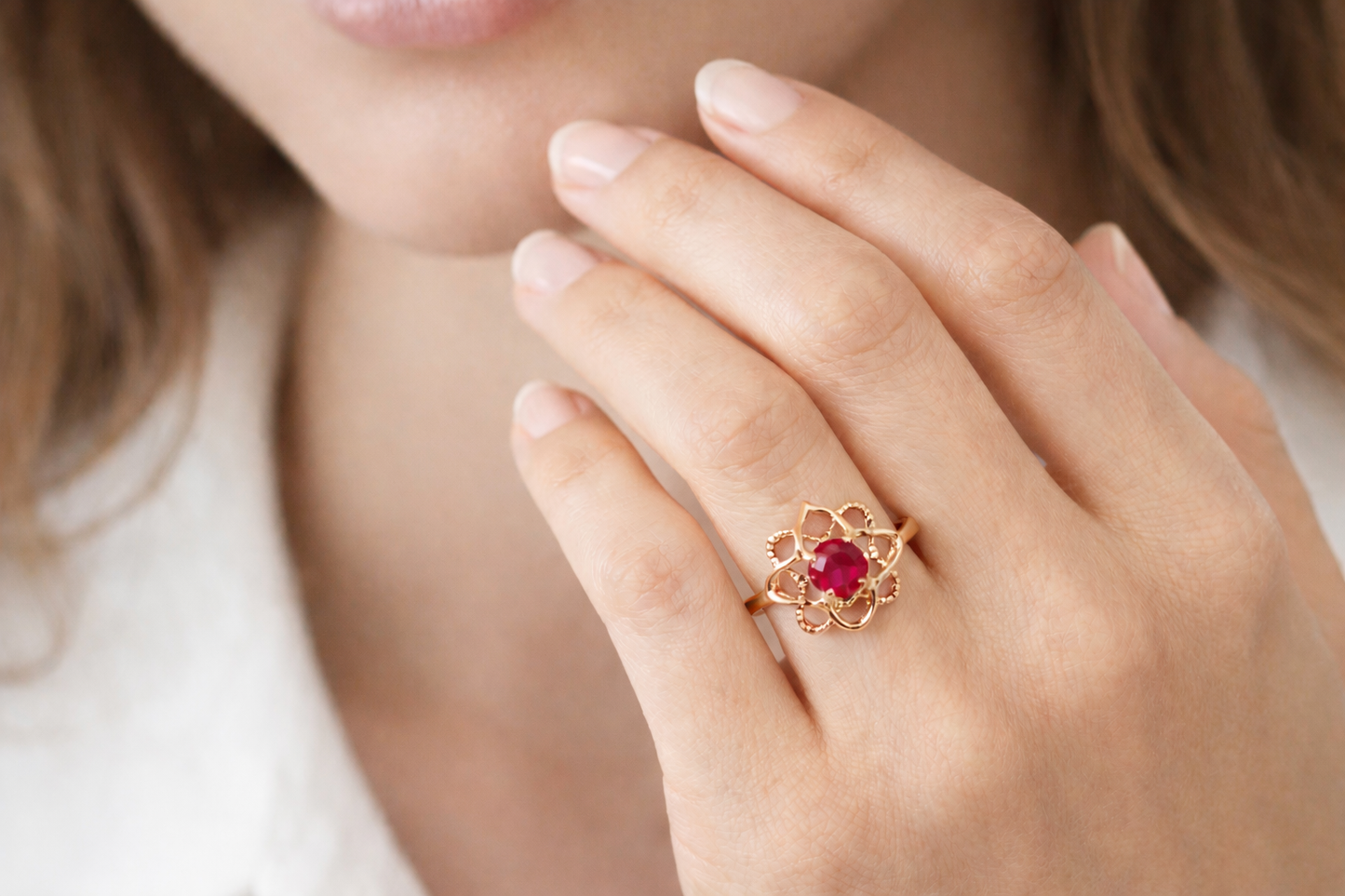 Genuine Birthstone Ring