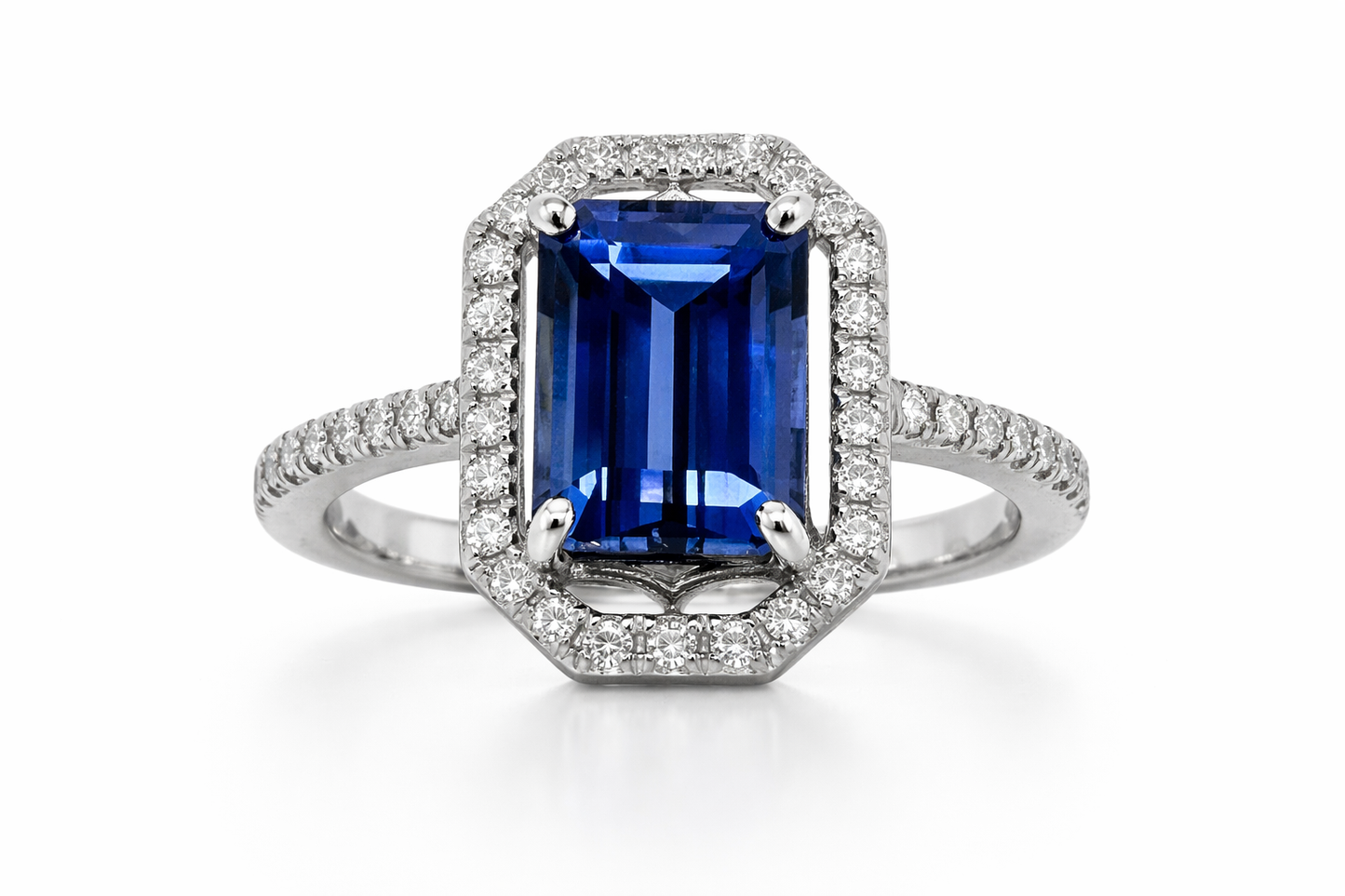 2.68 ctw Sapphire Diamond Ring