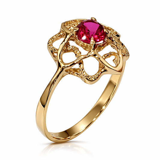 Genuine Birthstone Ring