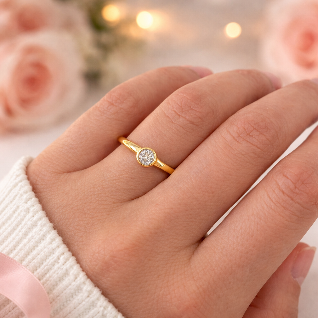 .05 ct Solitaire Diamond Ring