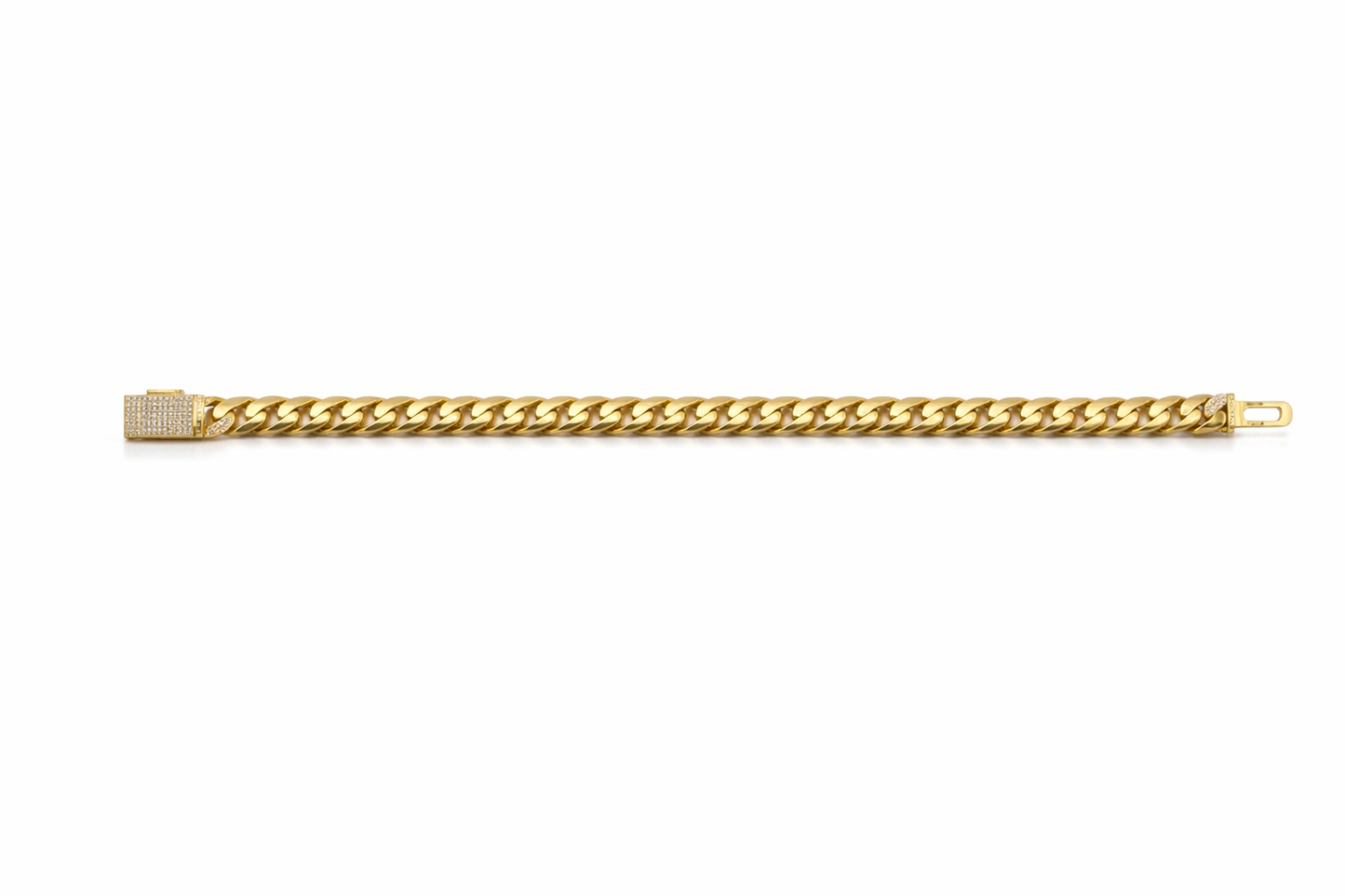 0.65 ctw 9.4mm Diamond Cuban Link