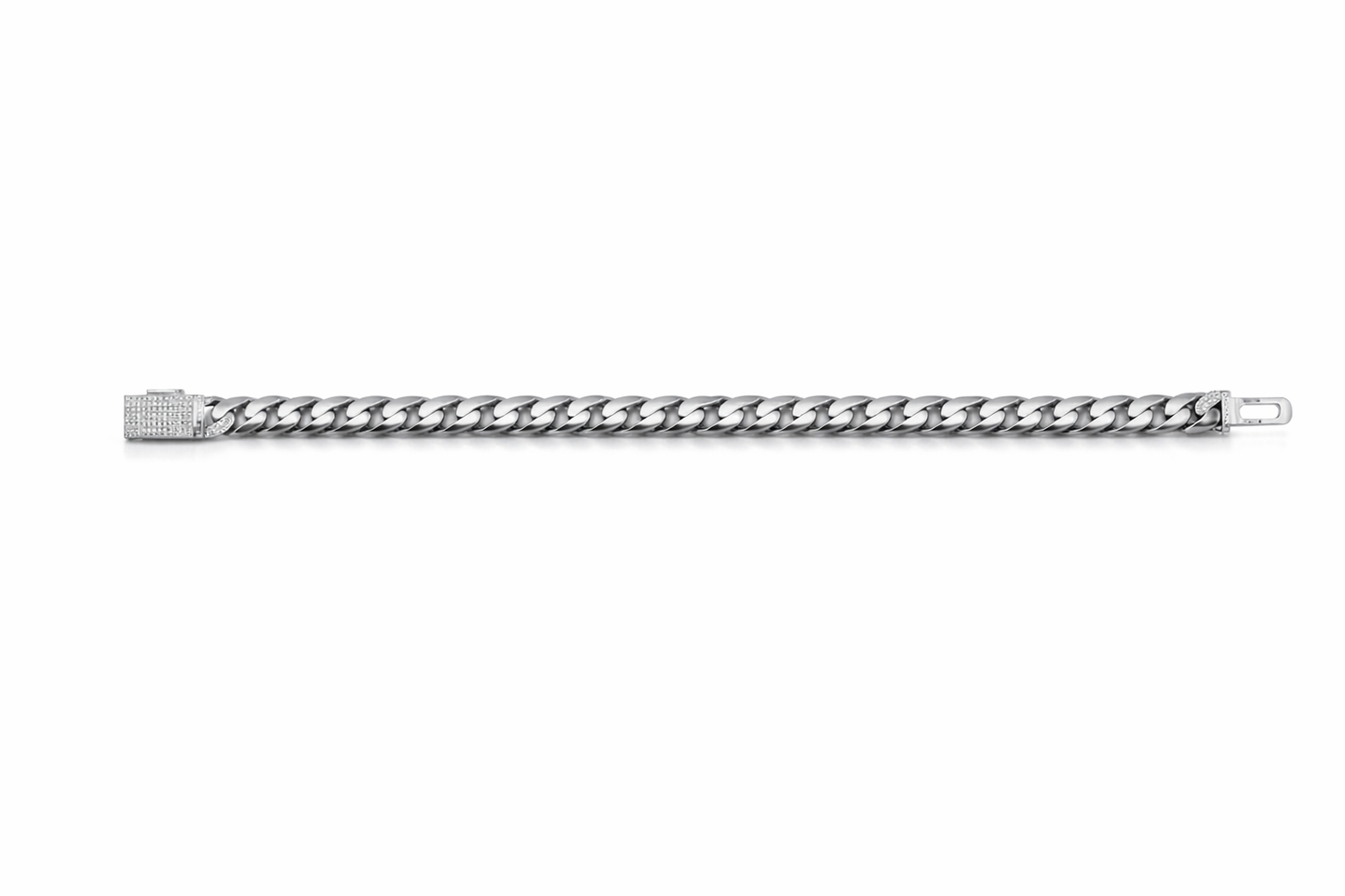 0.65 ctw 9.4mm Diamond Cuban Link