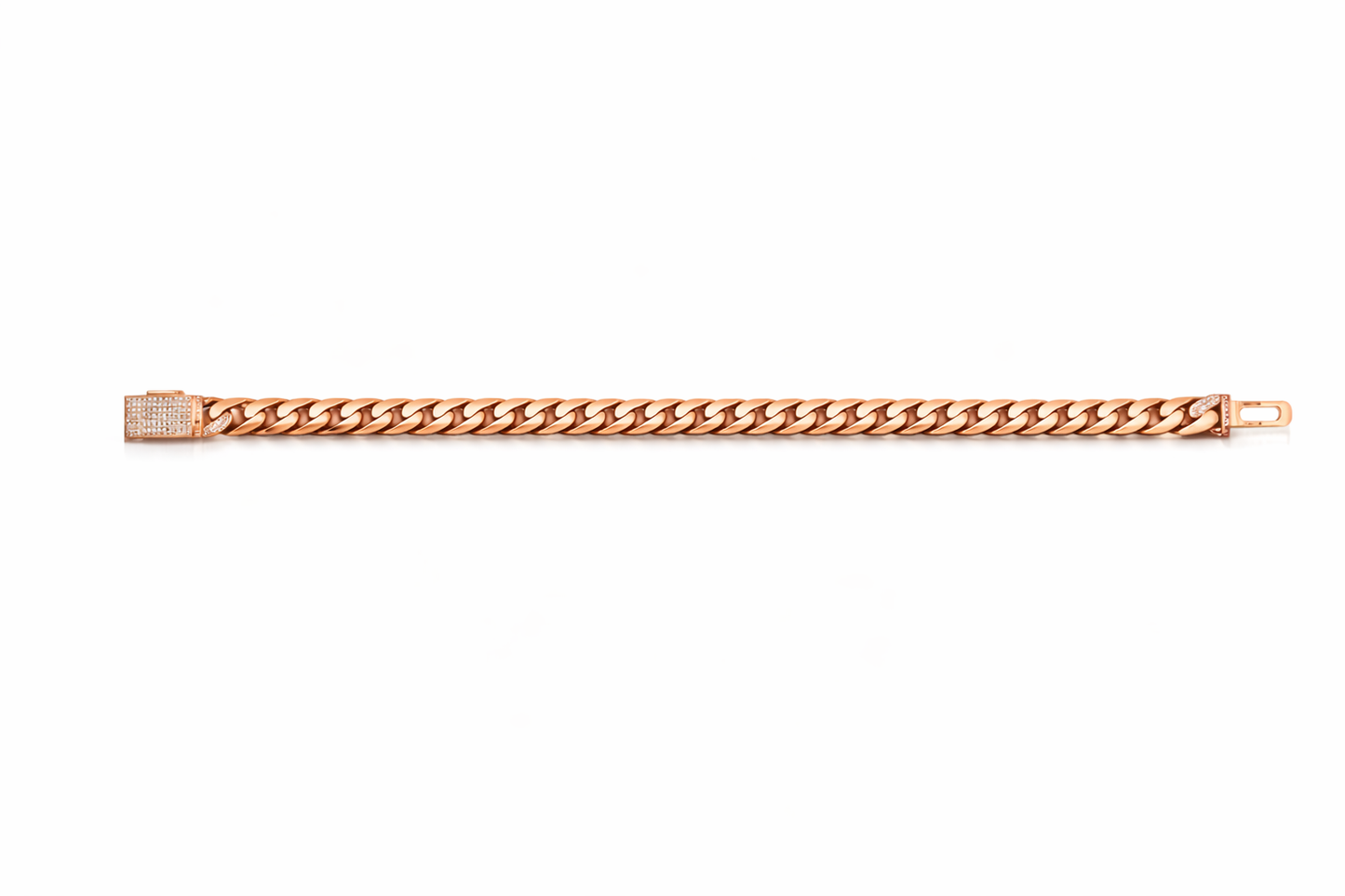0.65 ctw 9.4mm Diamond Cuban Link