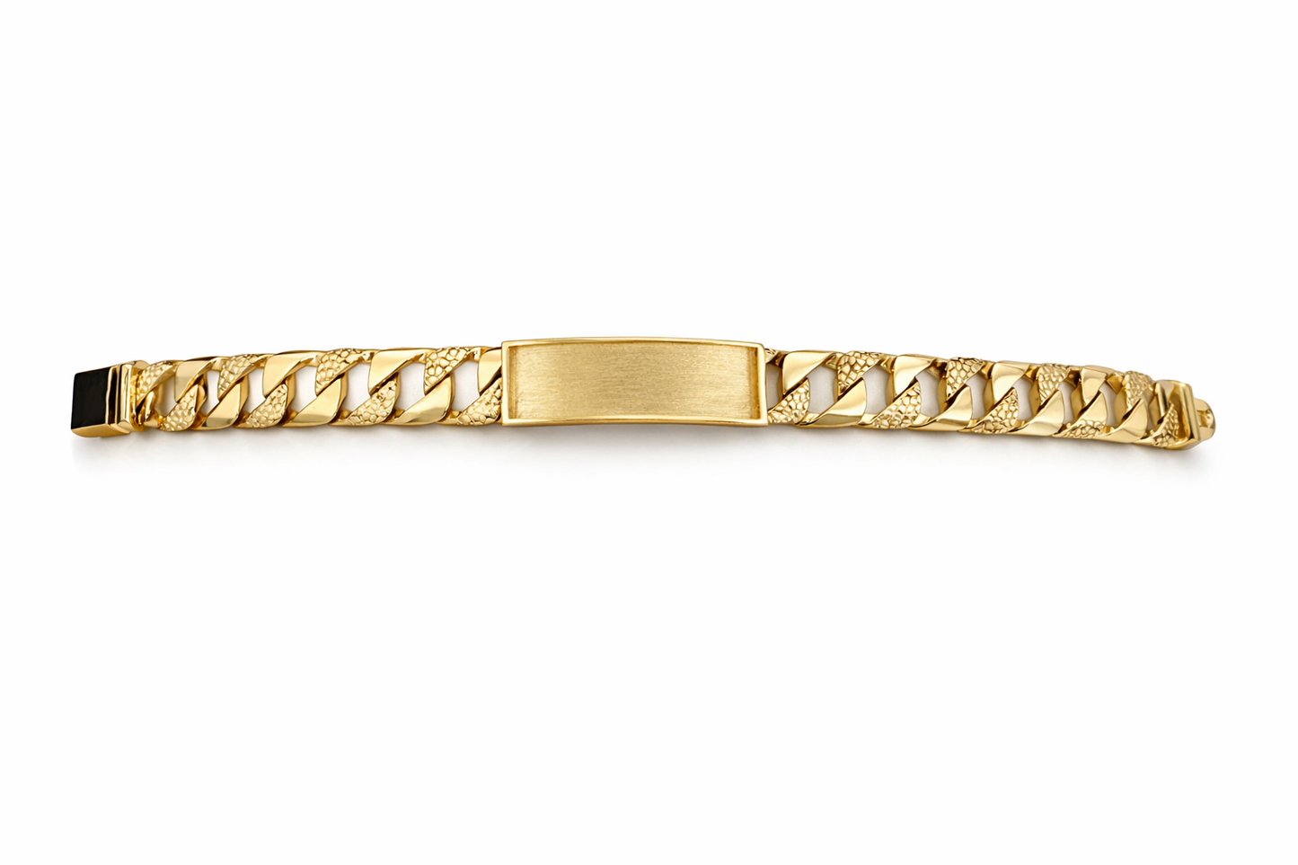 11.5mm Nugget Link ID Bracelet