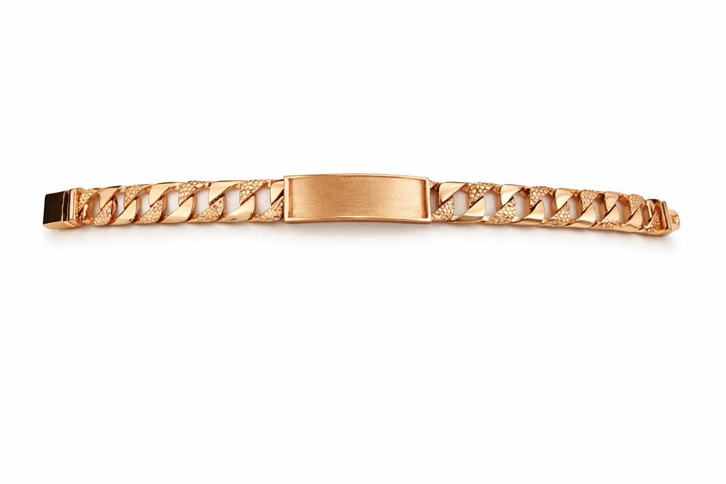 11.5mm Nugget Link ID Bracelet