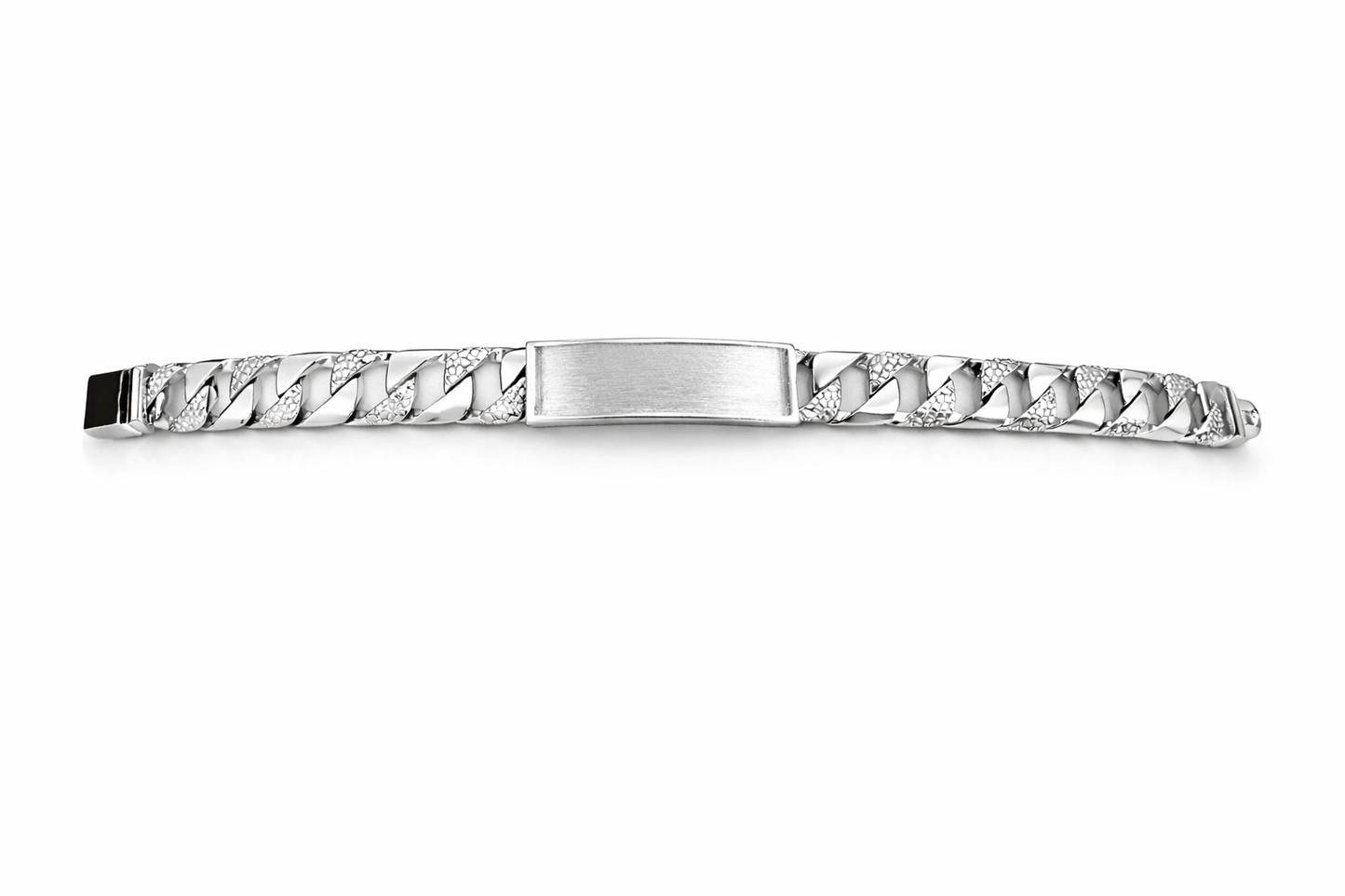 11.5mm Nugget Link ID Bracelet