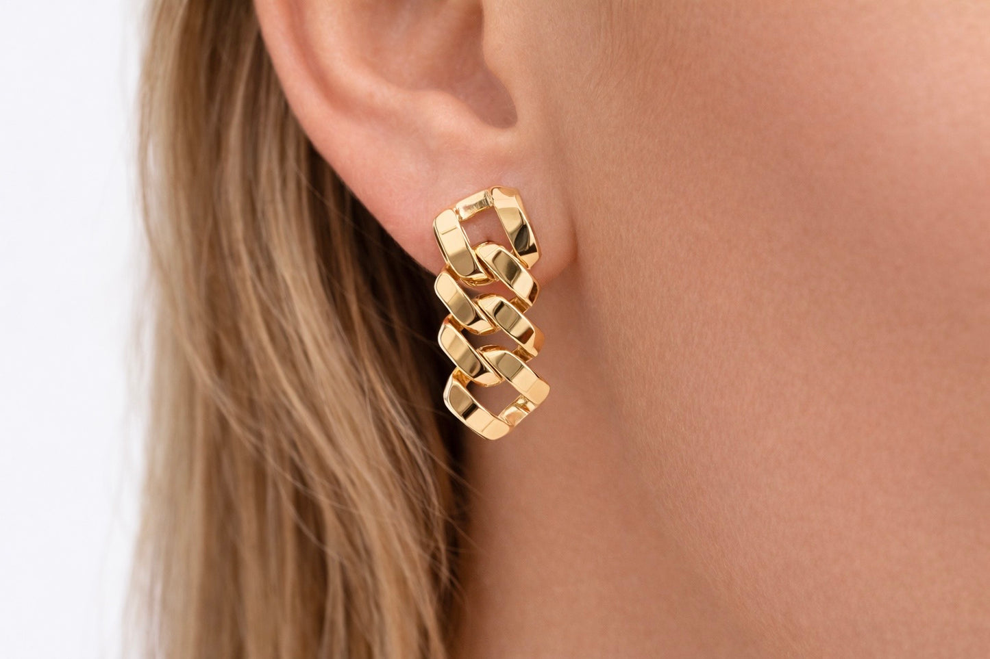 Cuban Stud Earrings