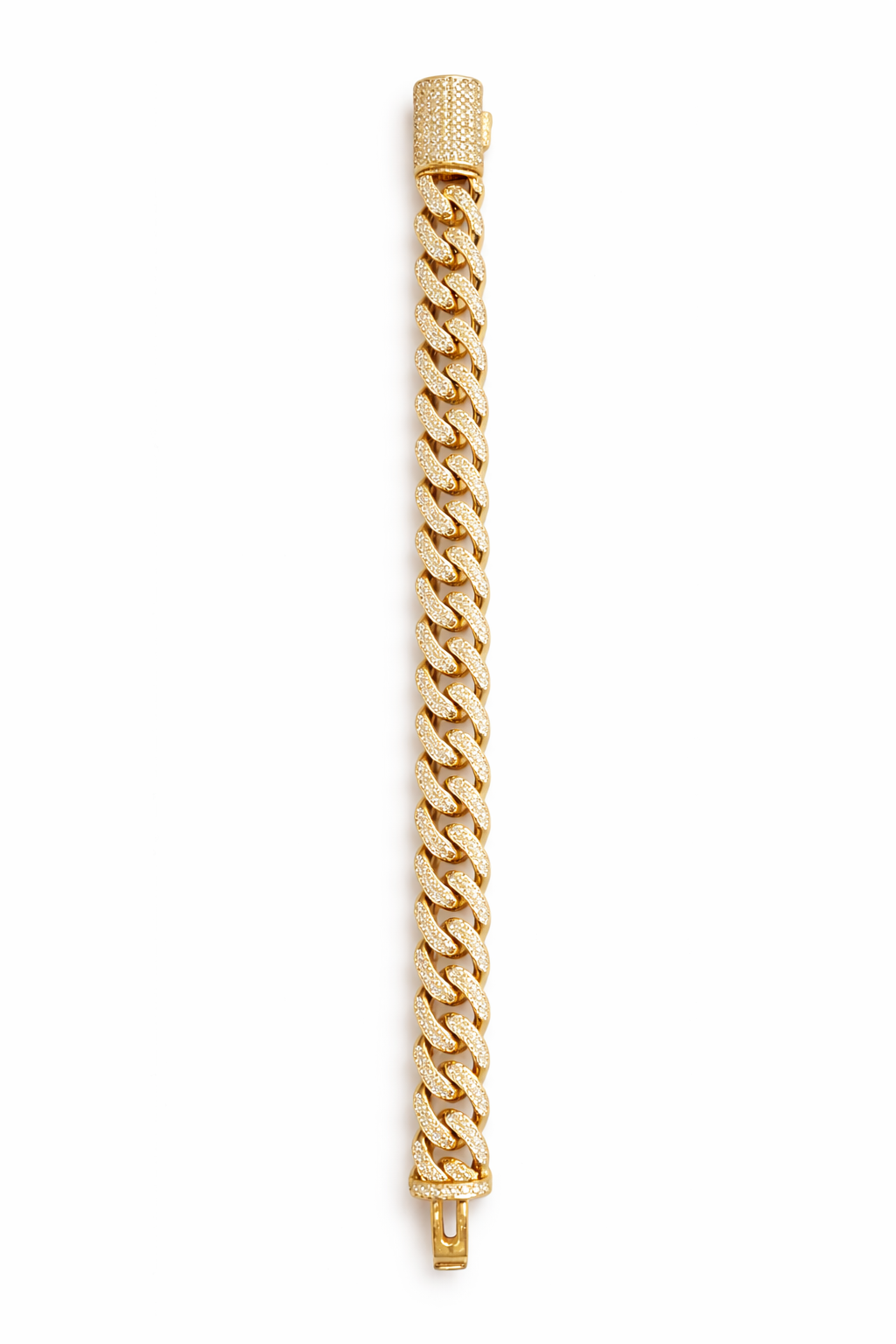 5.5 ctw 12mm Pave Diamond Cuban Link