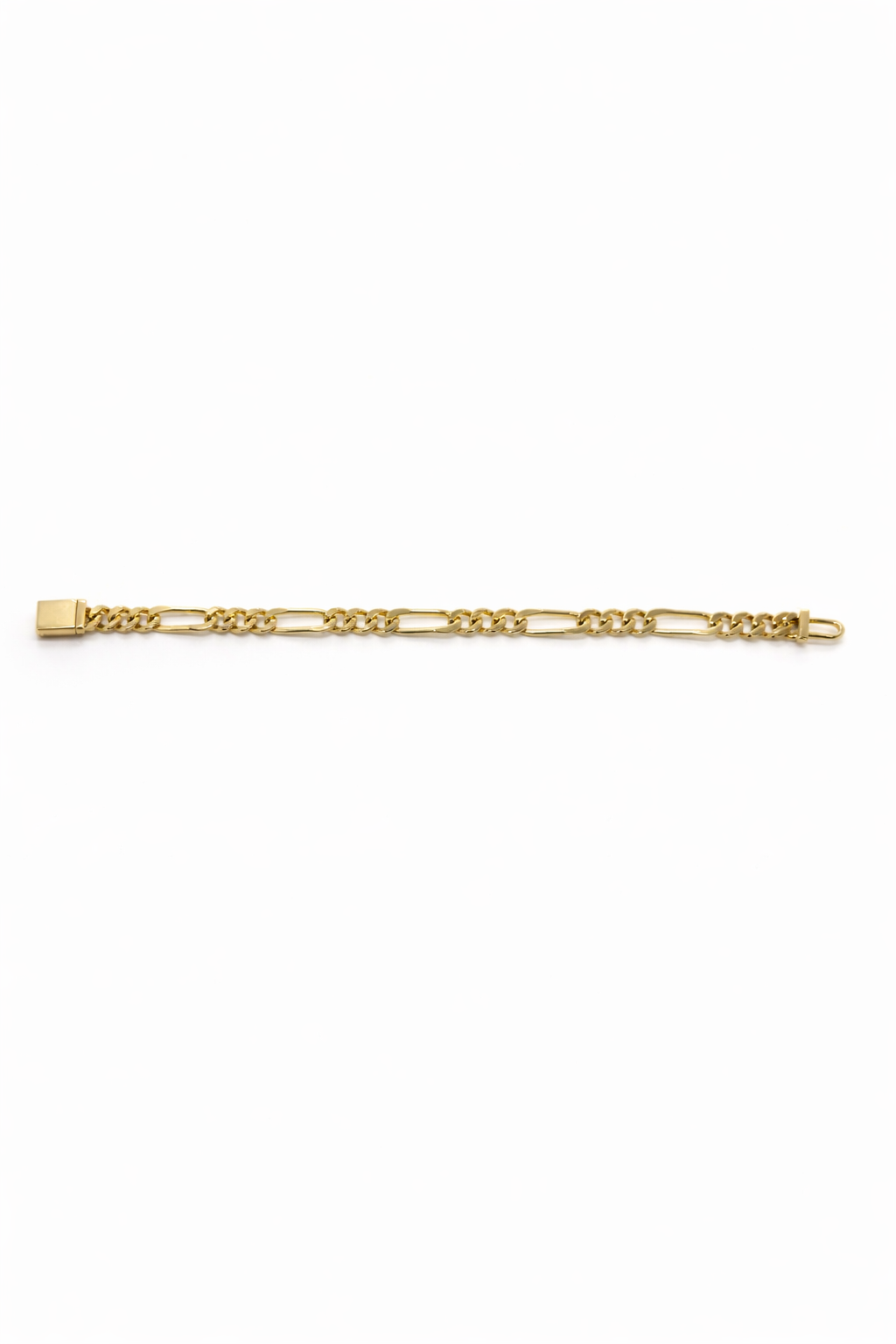 7mm Cuban Link Figaro Bracelet
