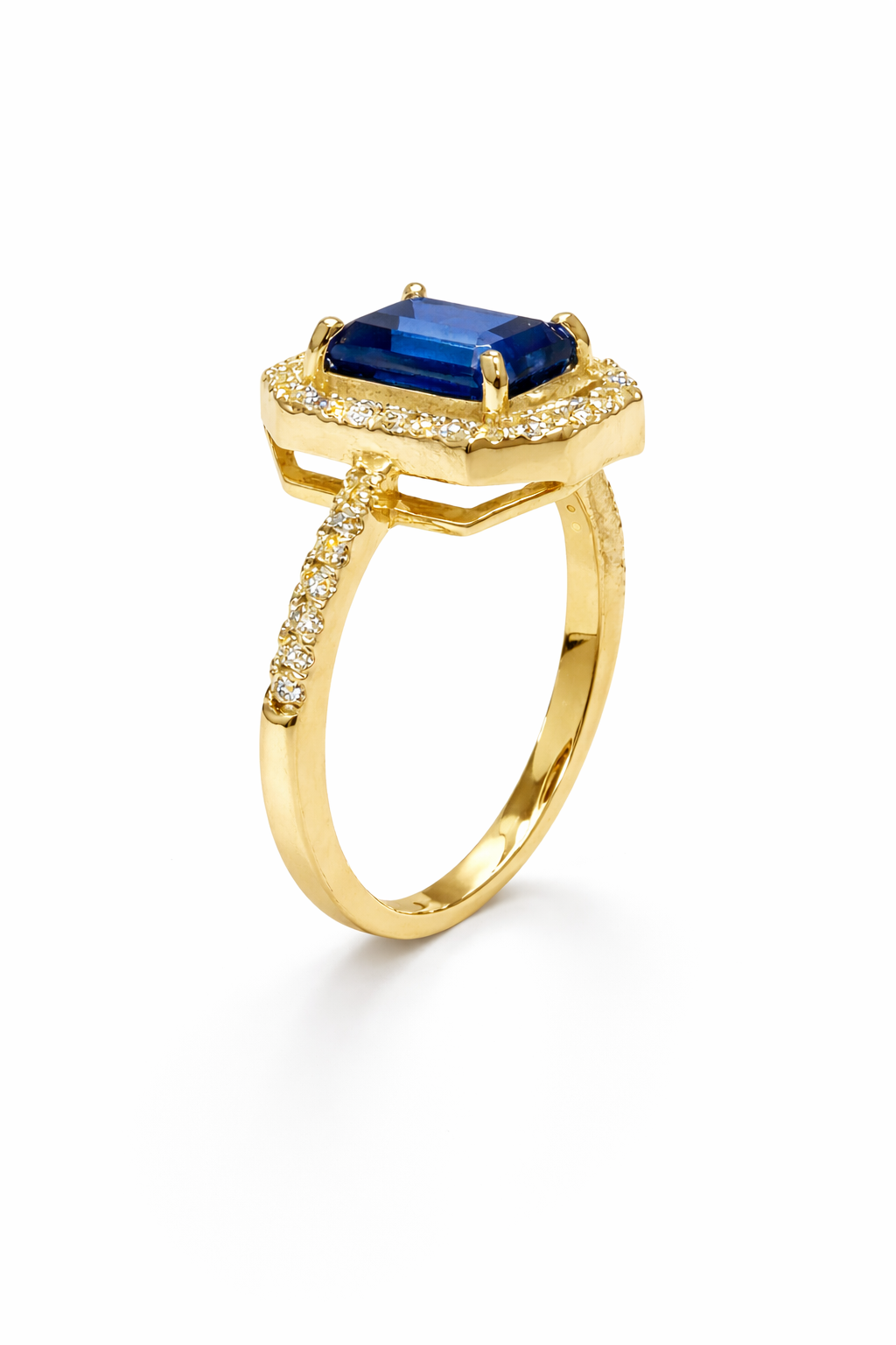 2.68 ctw Sapphire Diamond Ring