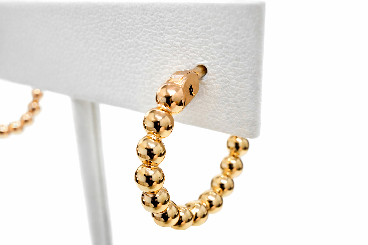 Bubble Hoop Earrings