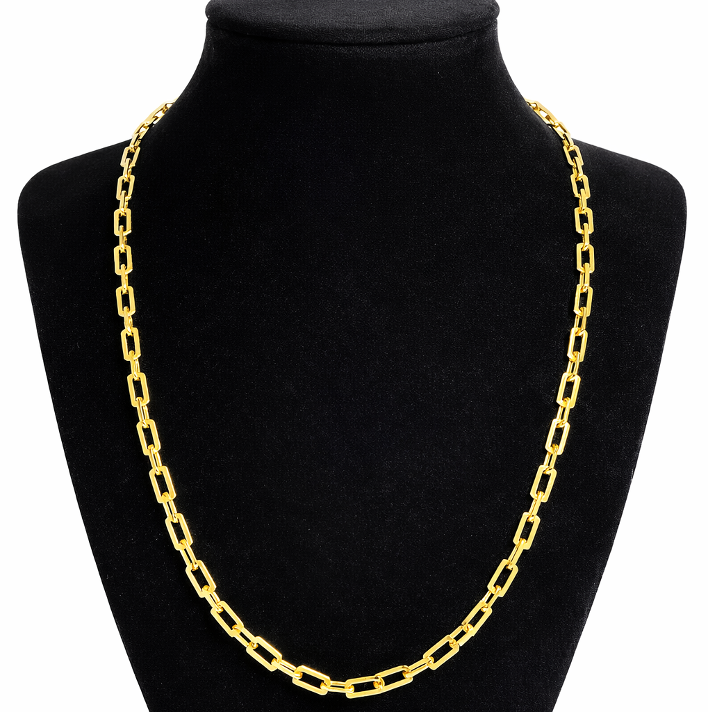 Rectangle Square Necklace