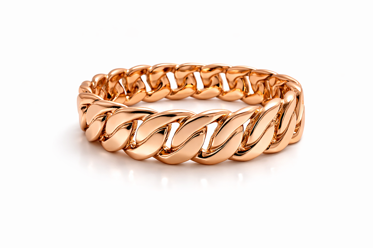 7mm Sharp Cuban Link Ring