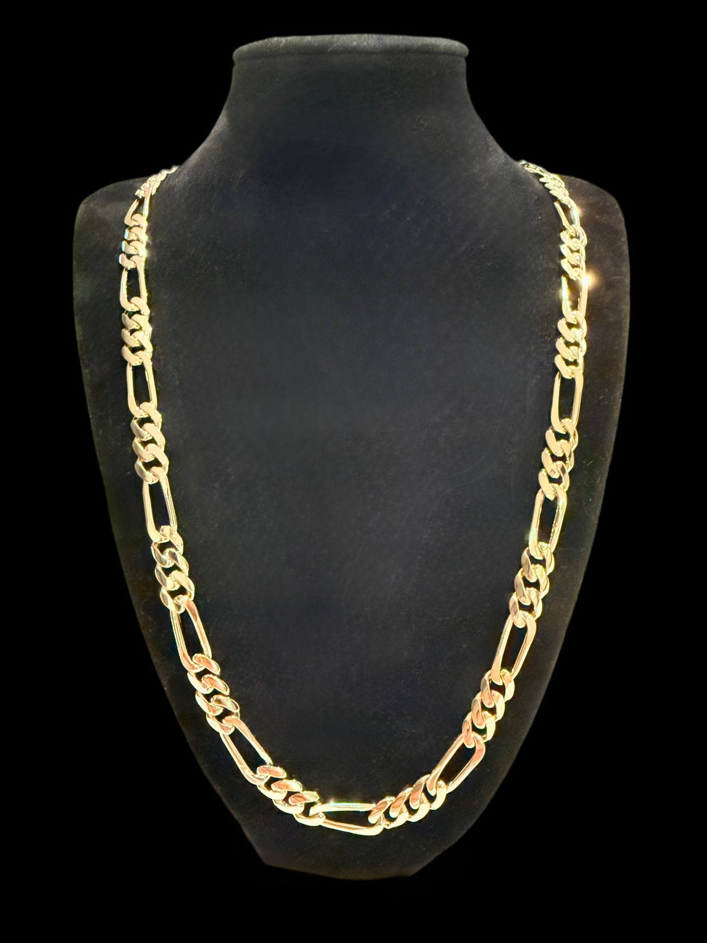 8mm Figaro Cuban Chain