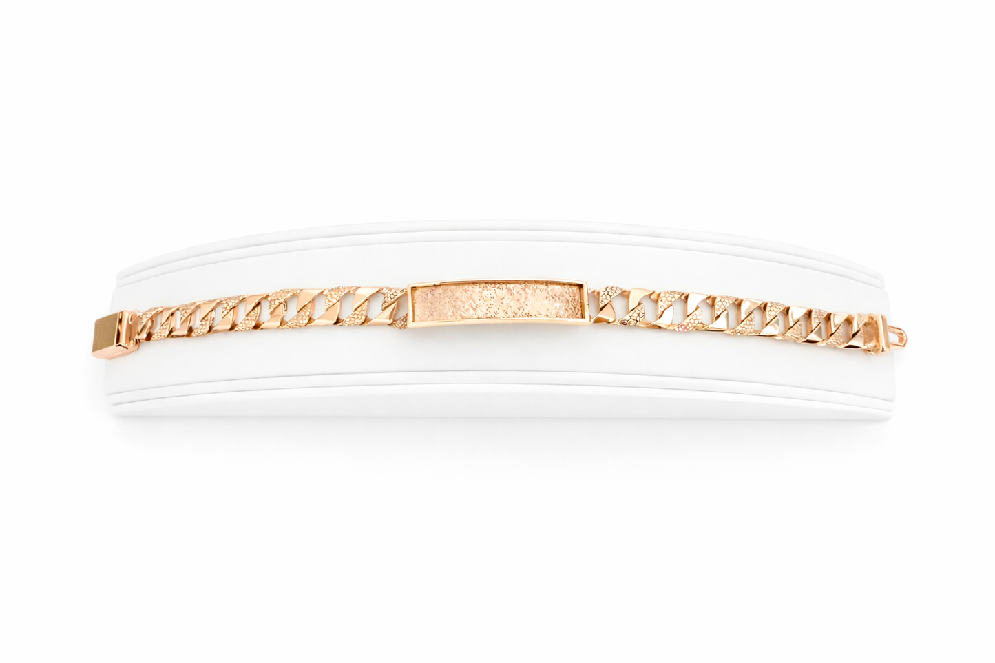 9.5mm Nugget Link ID Bracelet