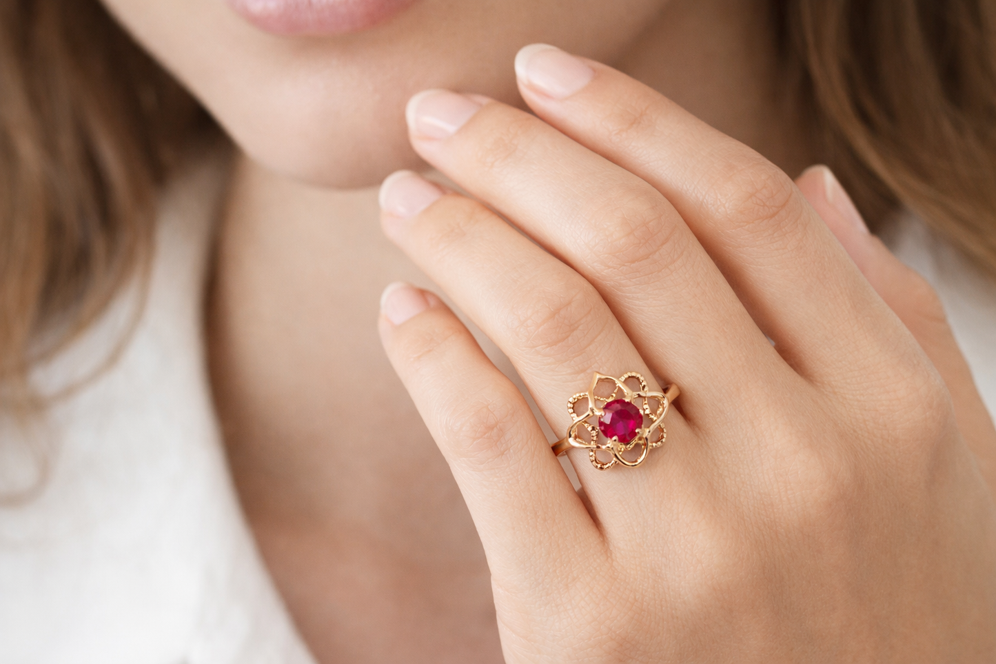 Genuine Birthstone Ring