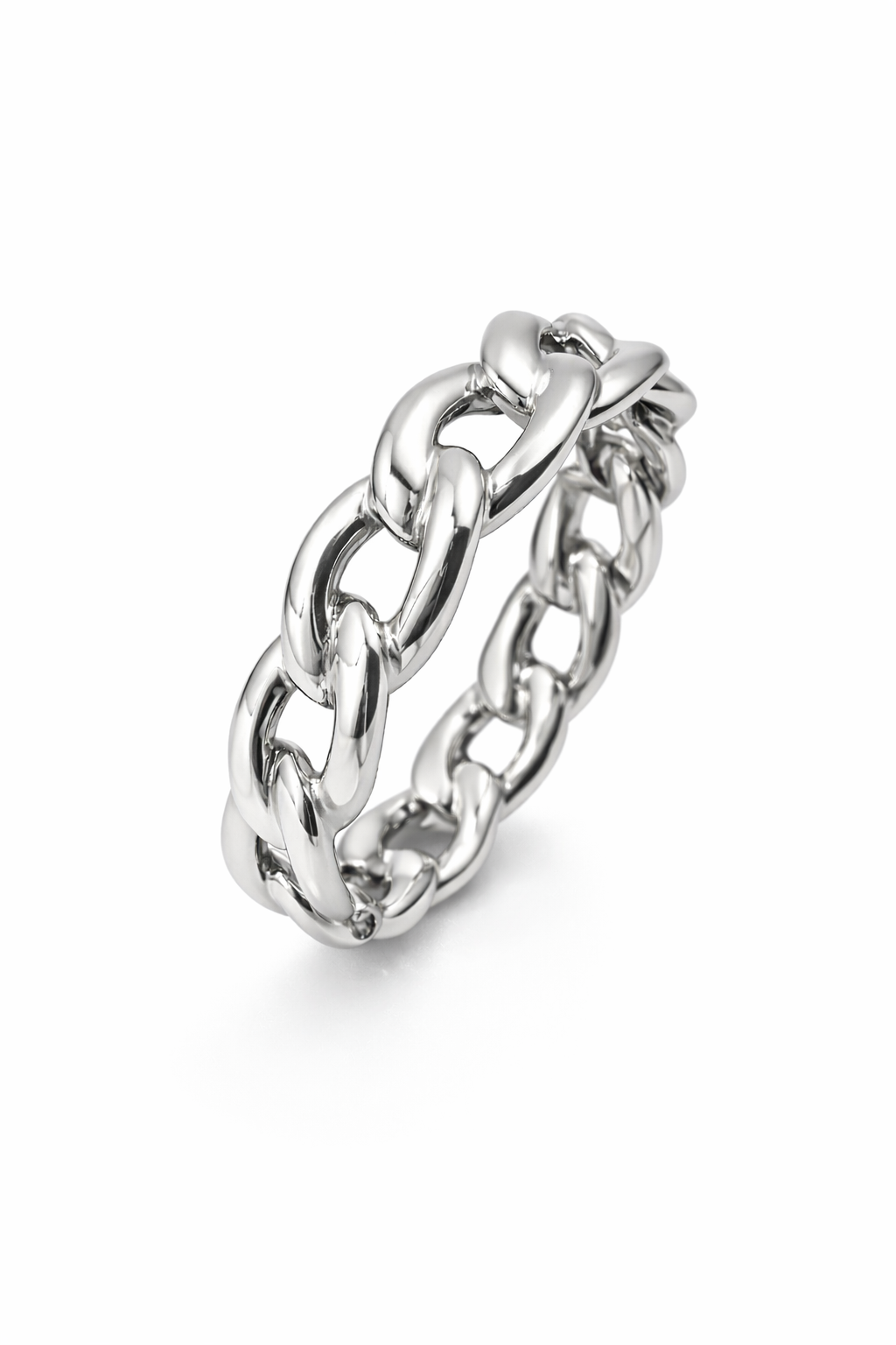 5mm All The Way Cuban Link Ring