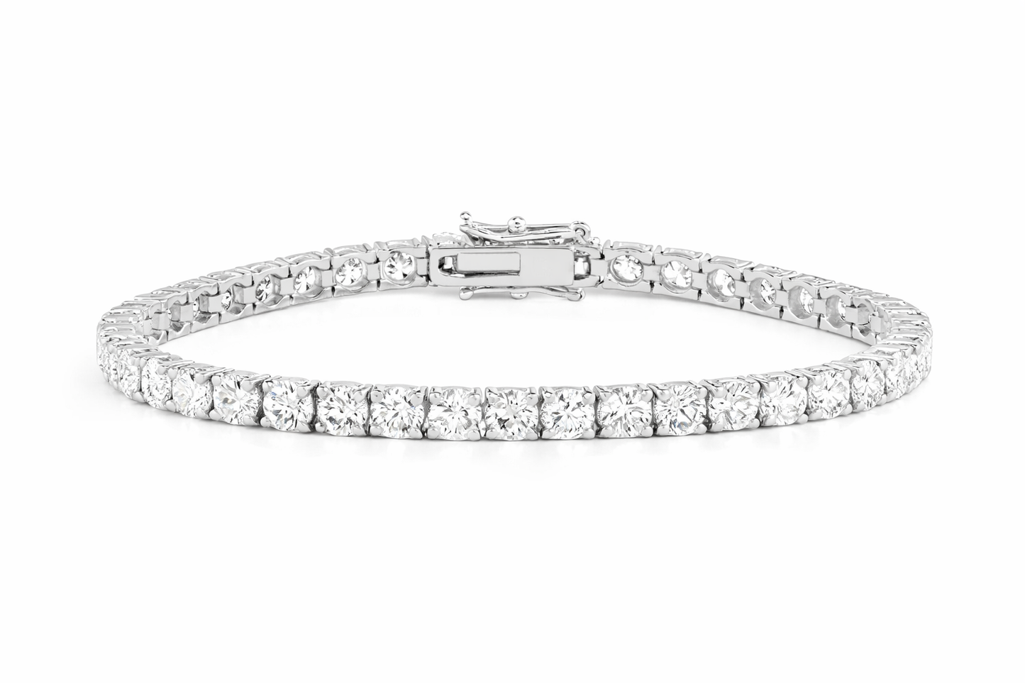 7.2 ctw Diamond Tennis Bracelet