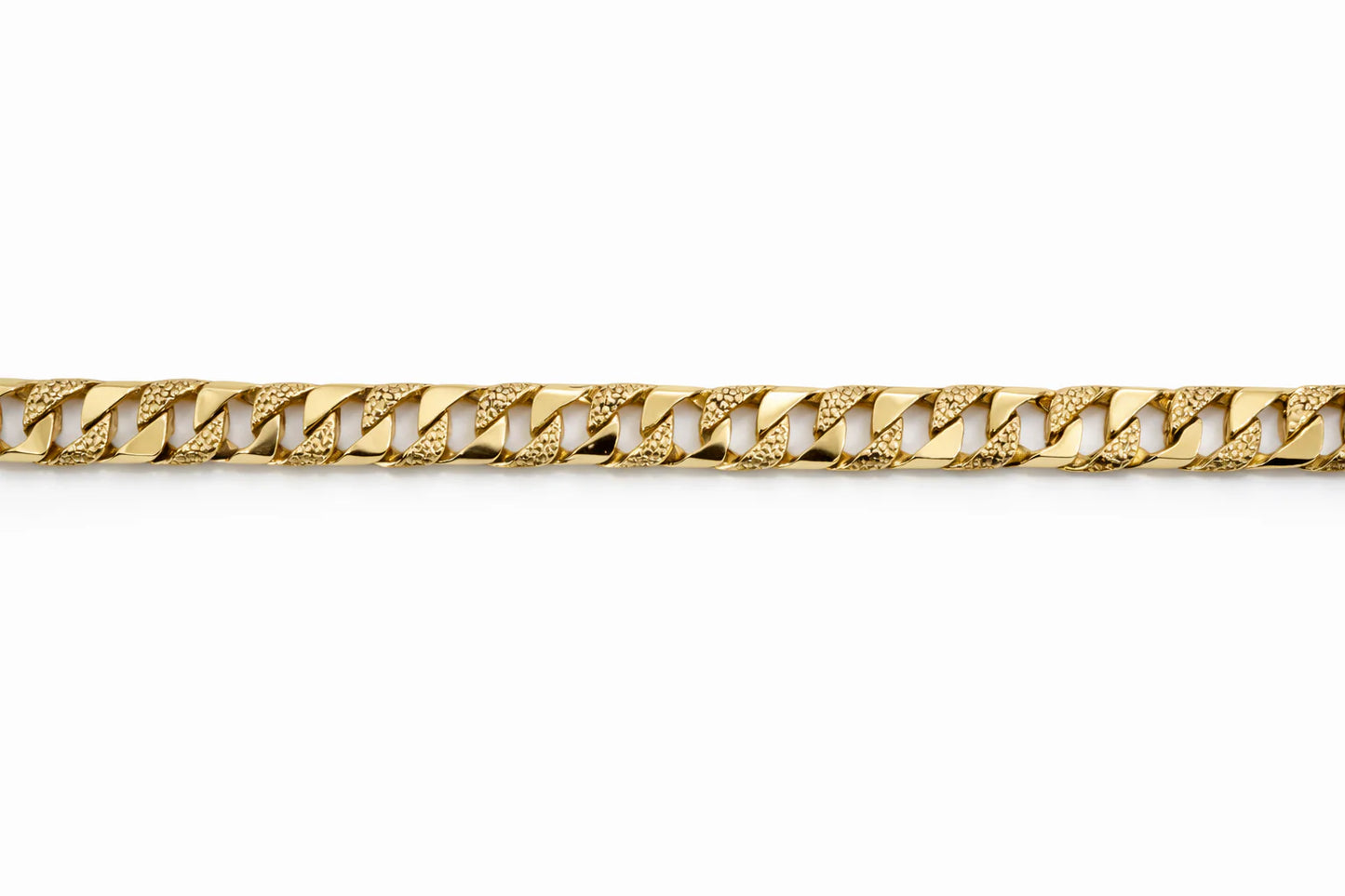 7.5mm Nugget Link Bracelet