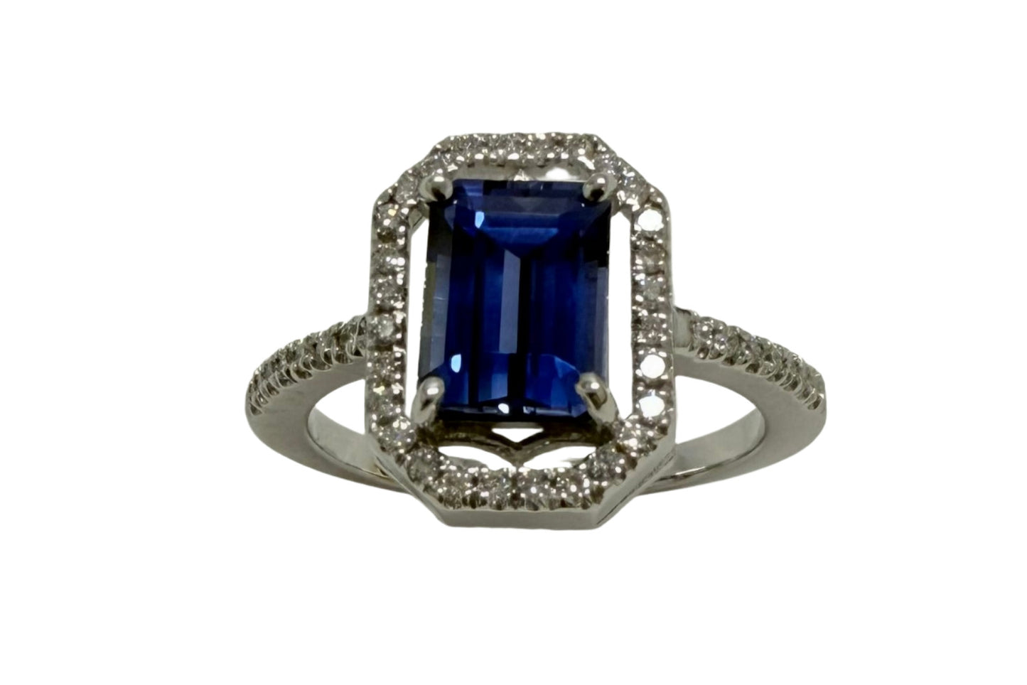 2.68 ctw Sapphire Diamond Ring