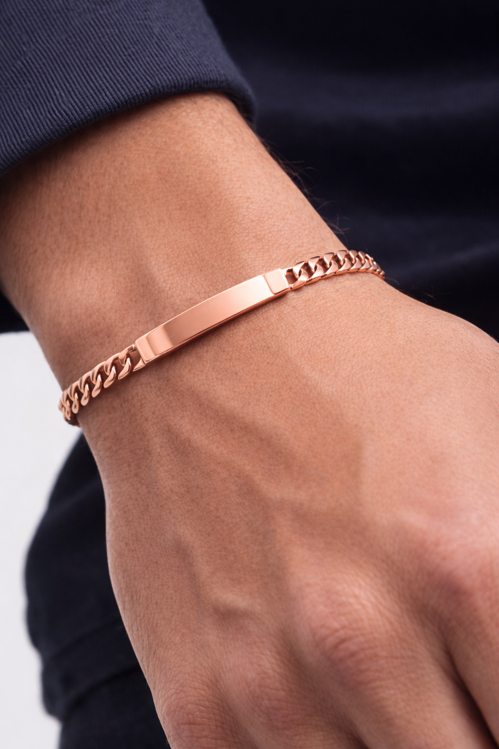 5.5mm Junior Link ID Bracelet