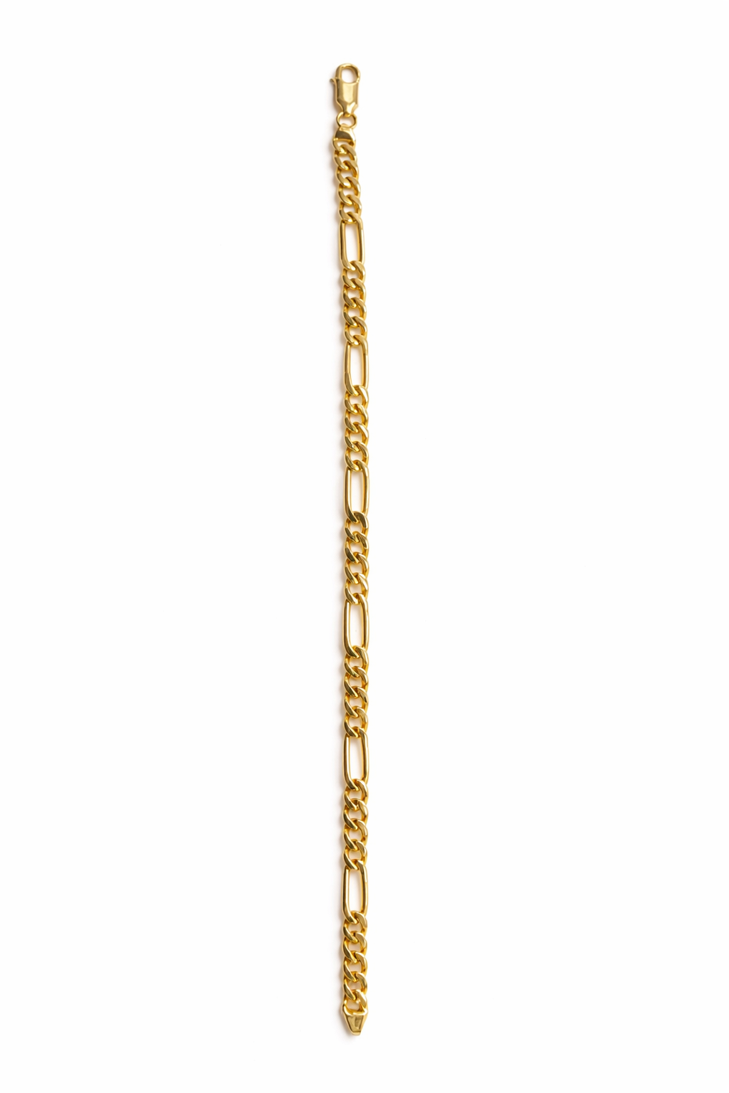 4.5mm Cuban Figaro Bracelet
