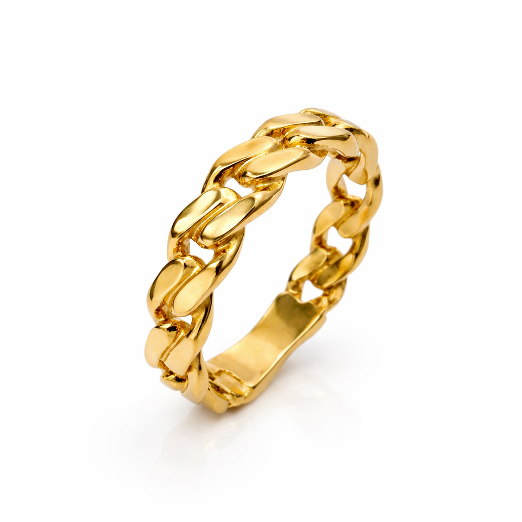 4mm Cuban Link Ring