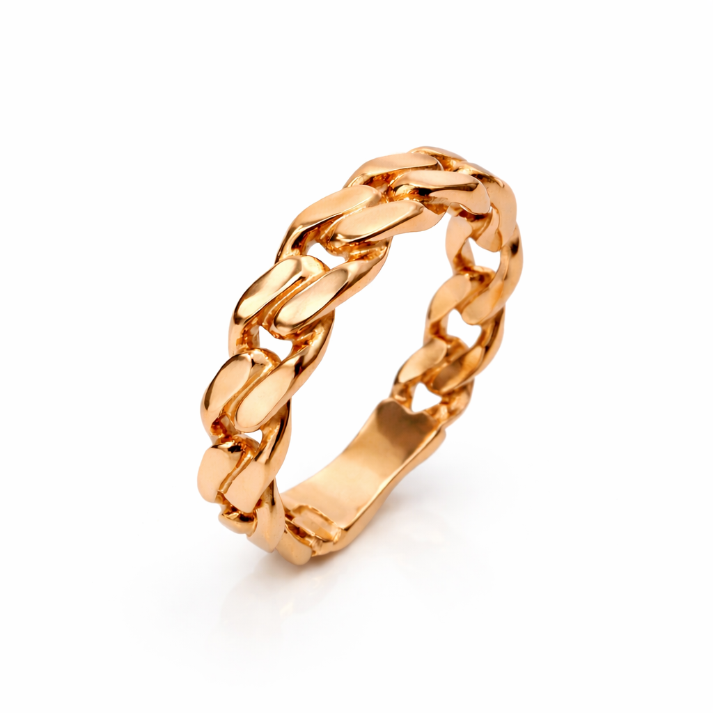 4mm Cuban Link Ring