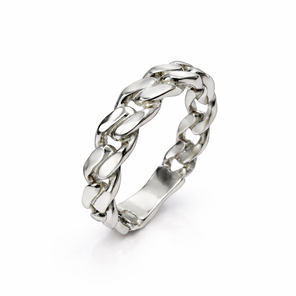 4mm Cuban Link Ring