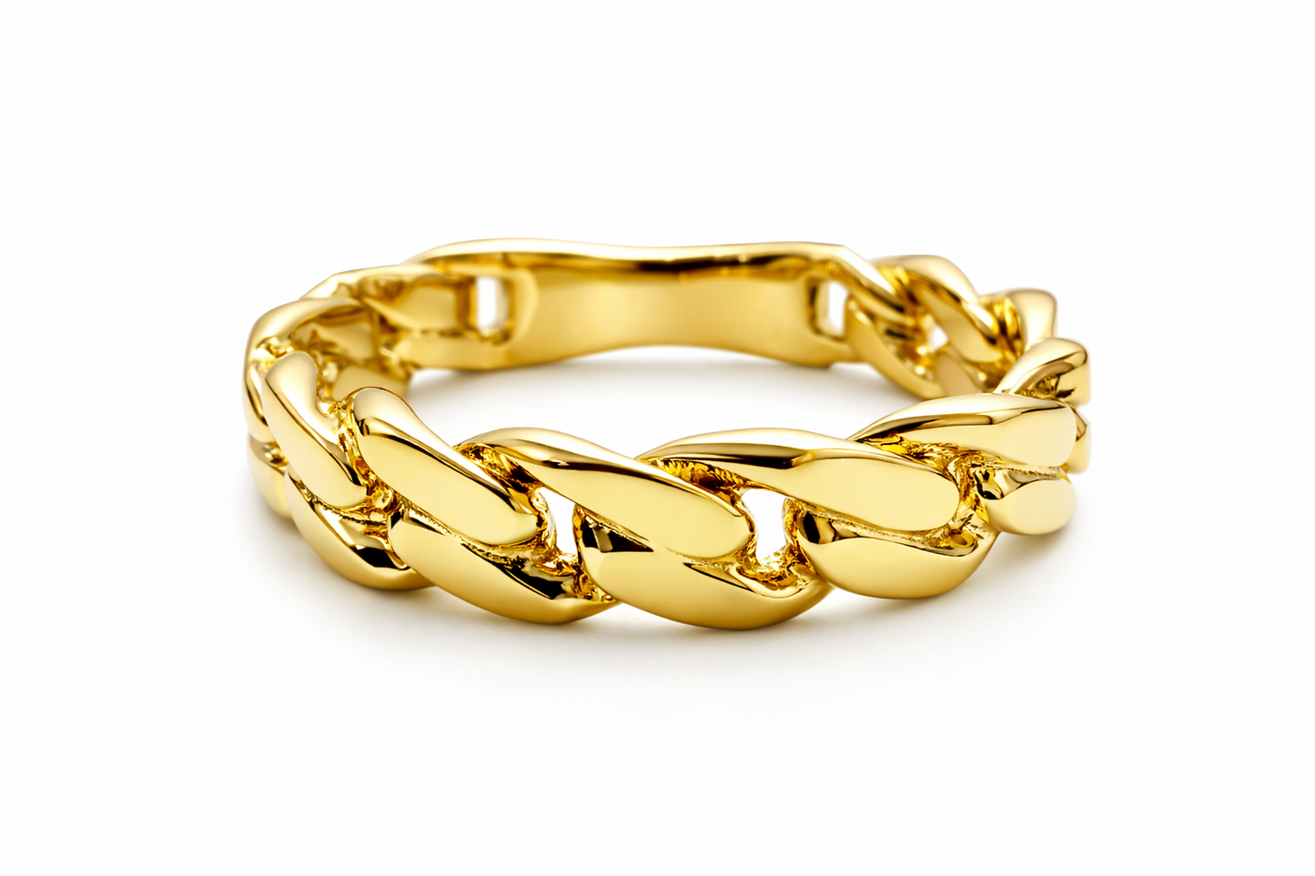 4mm Cuban Link Ring