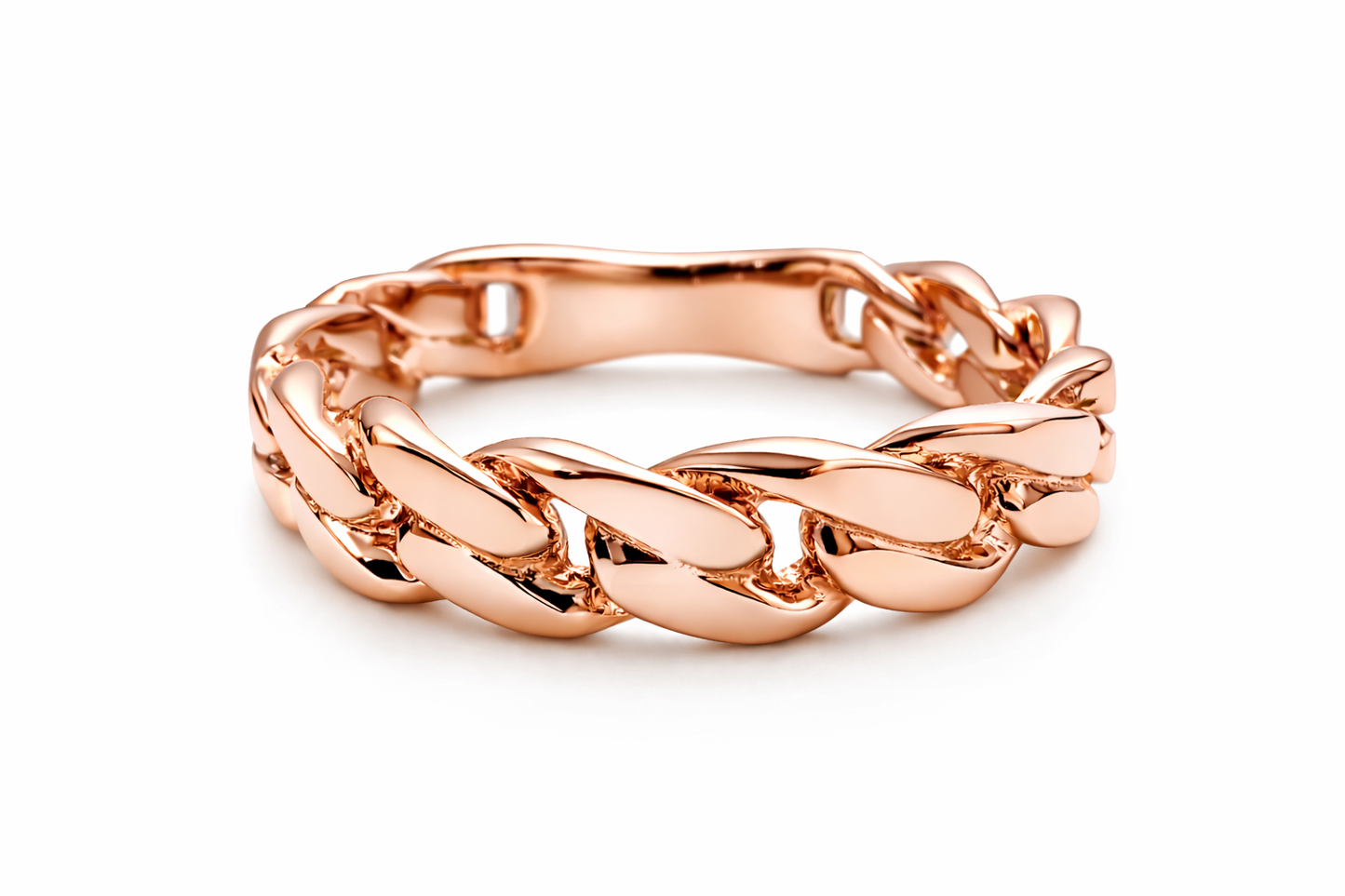 4mm Cuban Link Ring